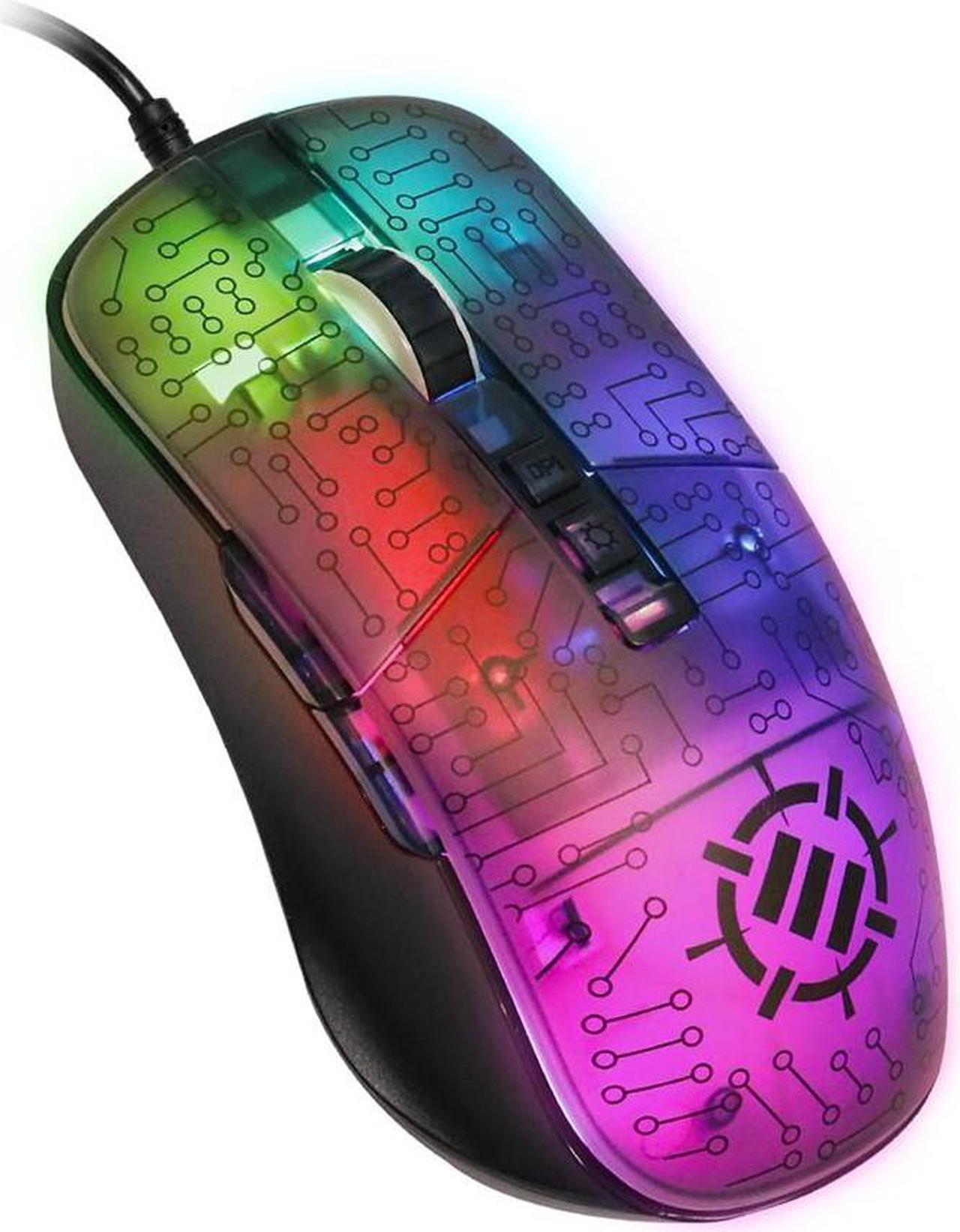 Main image of ENHANCE Voltaic 2 RGB Wired Gaming Mouse ENVOMN2100CLWS