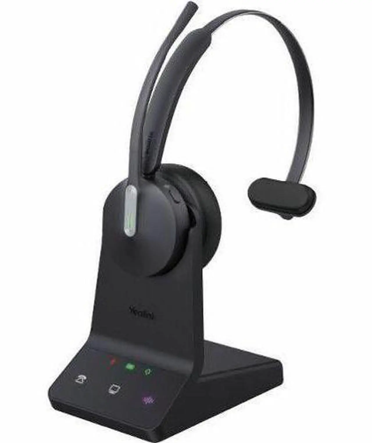 Alt view image 8 of 14 - Yealink WH64 Wireless Headset, DECT & Bluetooth Dual-Mode 606 ft Range for Teams