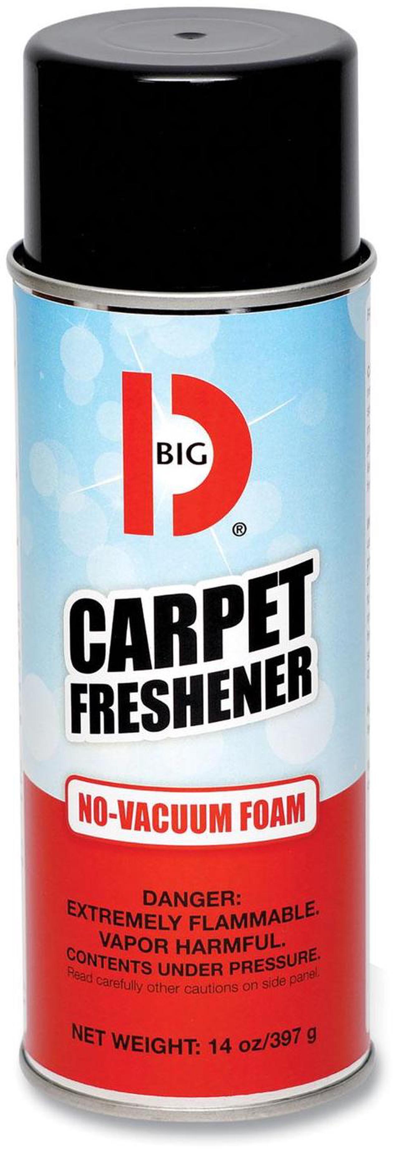 Alt view image 4 of 4 - No-Vacuum Carpet Freshener, Foam, Fresh Scent, 14 oz Aerosol, 12/Carton 241