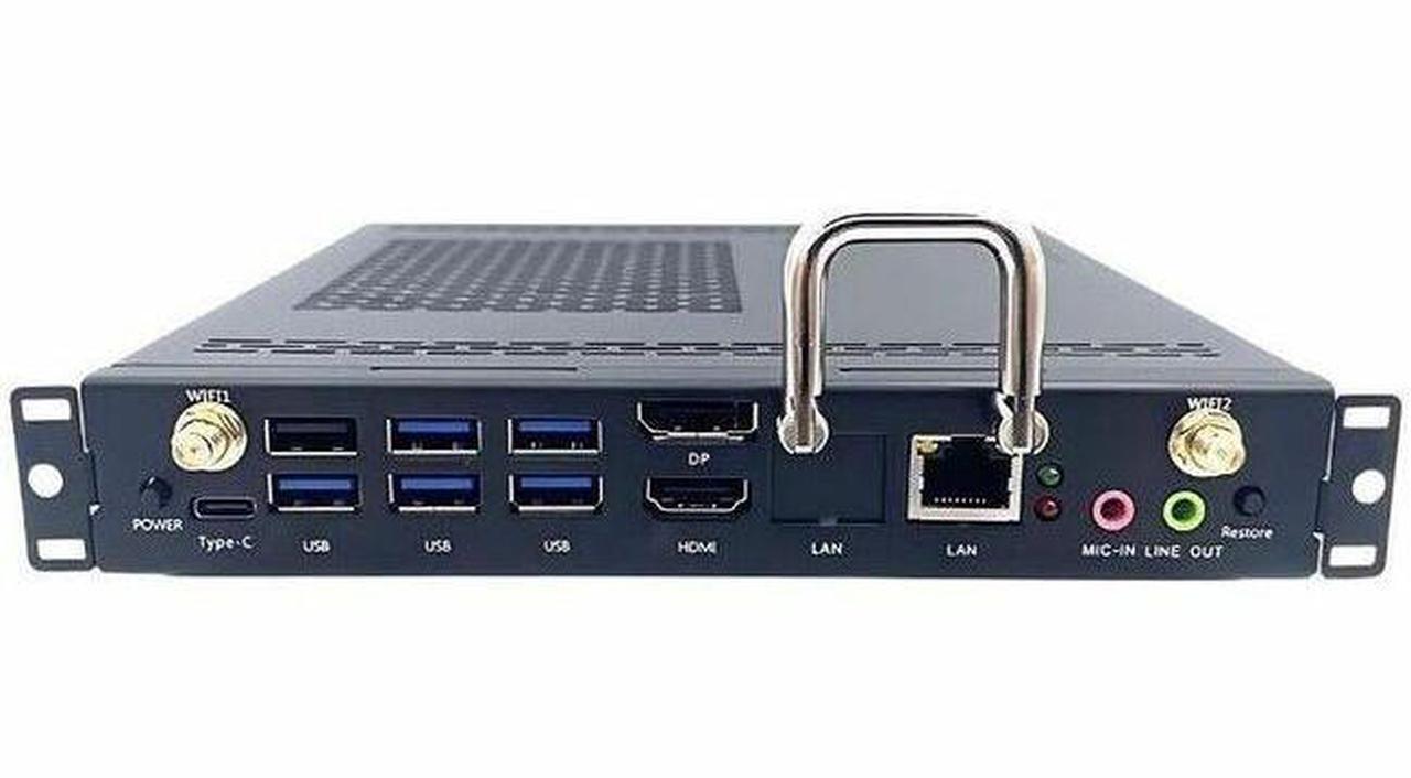 Alt view image 3 of 3 - InFocus INOPS5 Single Board Computer - Intel - Core i5 - i5-12450H - 8 GB - DDR4 SDRAM - 256 GB Solid State Drive - Intel - UHD Graphics - Wireless LAN - Bluetooth - HDMI - 7 x Number of USB Ports - 1