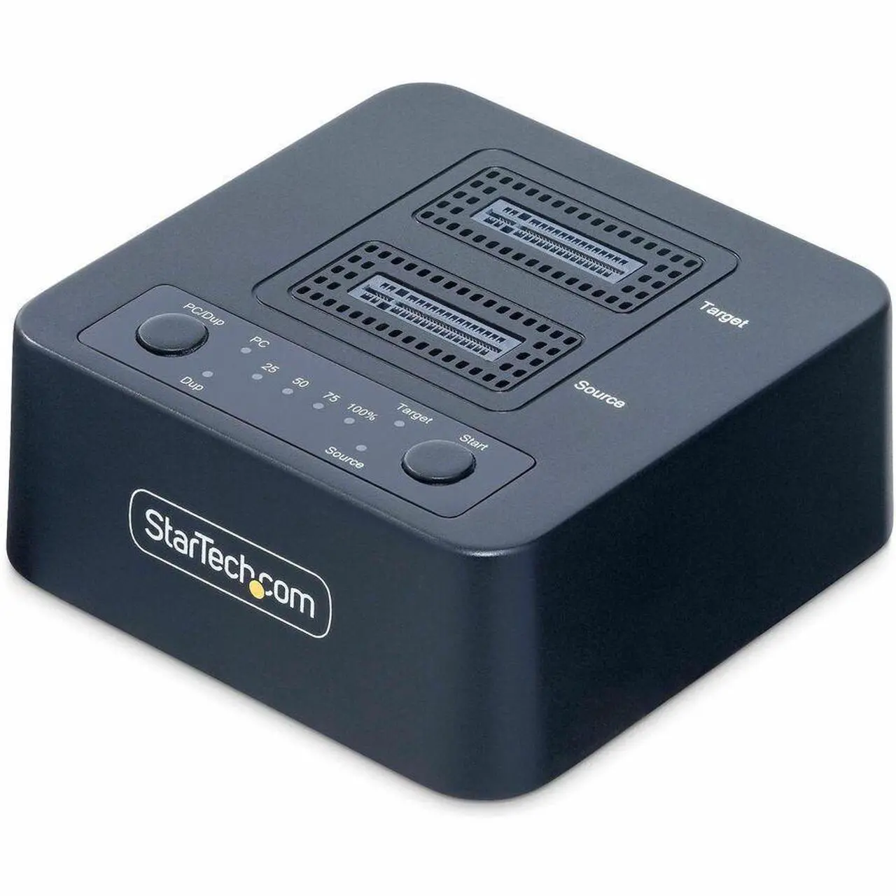 Alt view image 15 of 20 - StarTech.com 1:1 M.2 NVMe Drive Duplicator, 90GBpm Standalone M.2 SSD Cloner/Copier, USB-C 3.2 20Gbps M.2 Dual-Bay Drive Dock