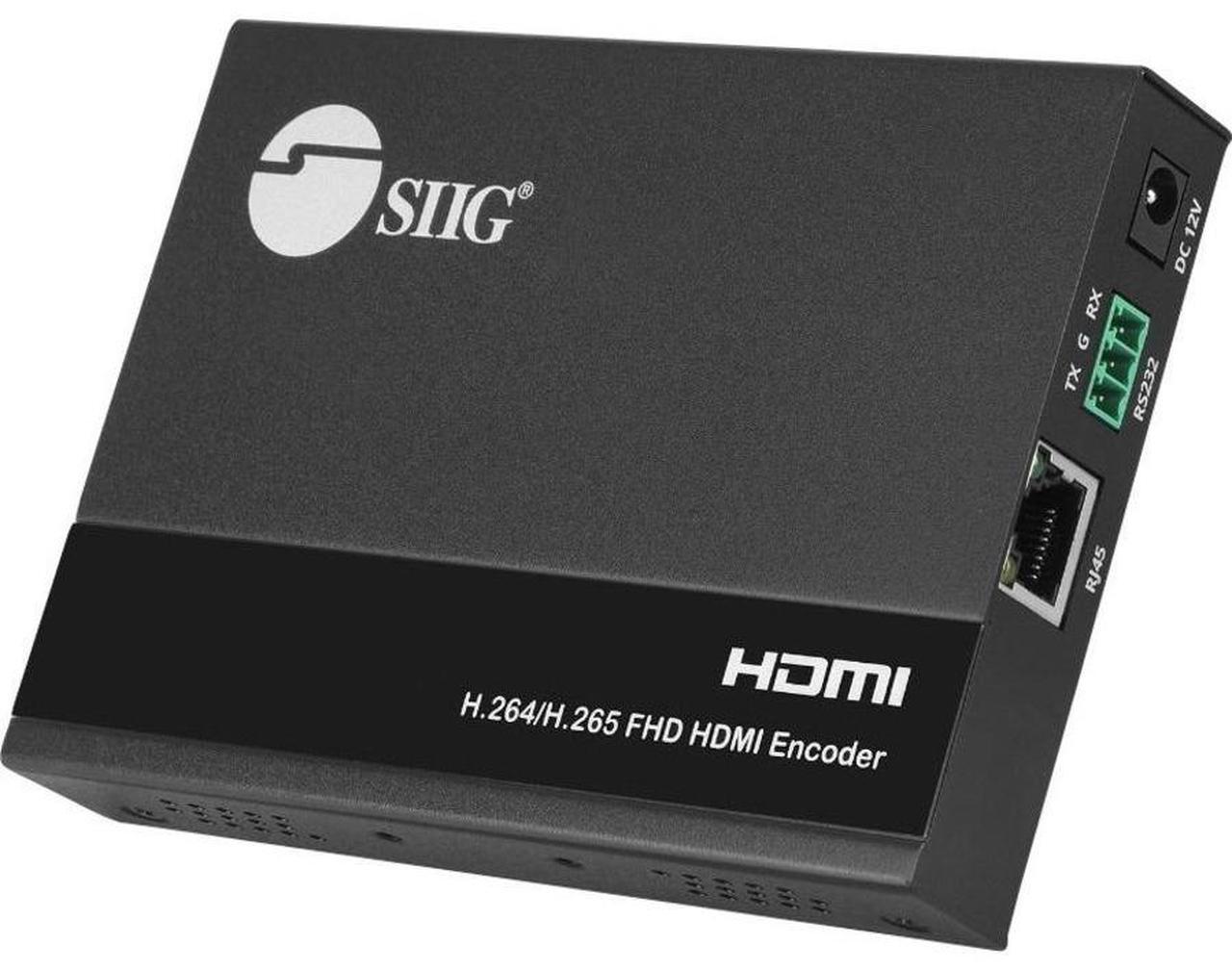 Main image of SIIG 1080p HDMI Video H.264 H.265 IPTV Encoder with Loopout CEH27511S1