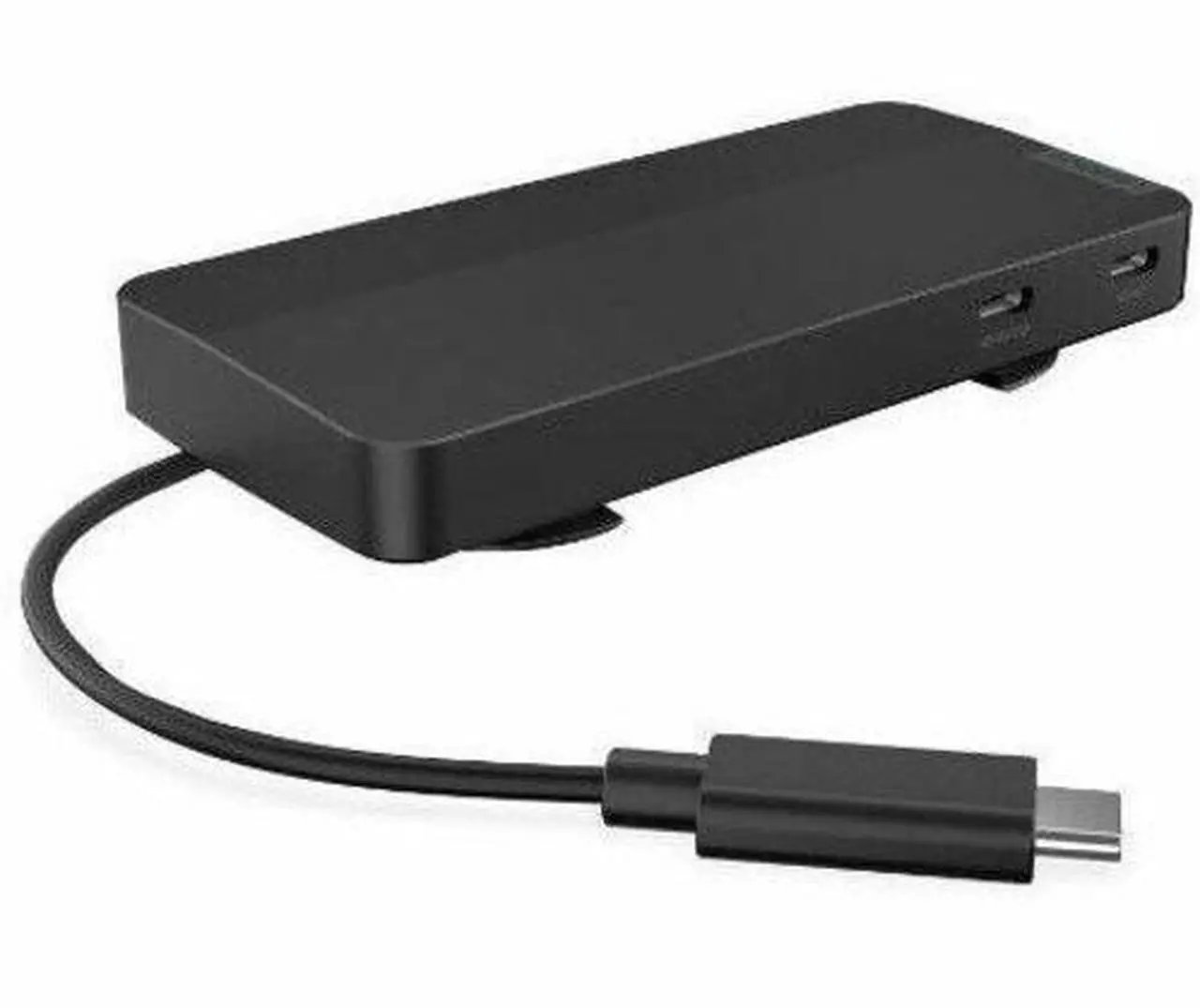 Alt view image 11 of 20 - Lenovo USB-C Dual Display Travel Dock with Adapter