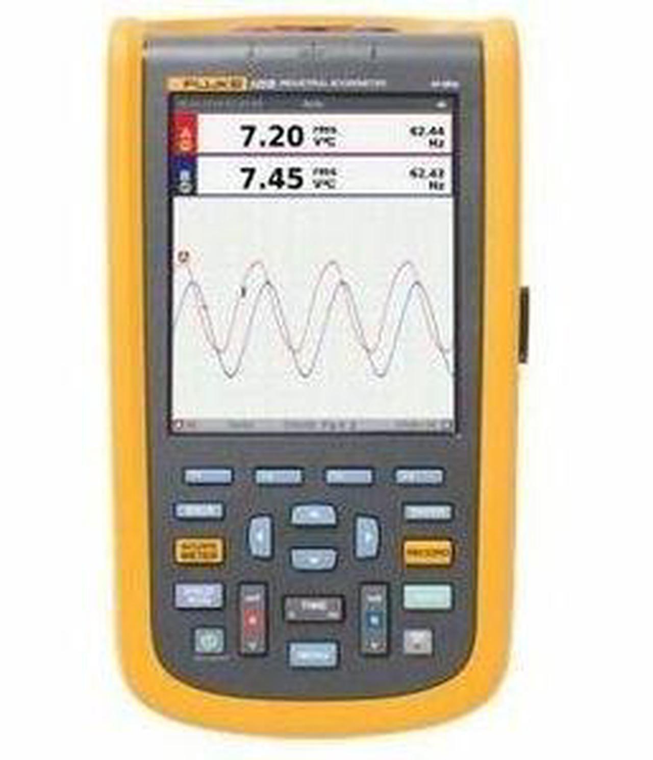 Alt view image 5 of 11 - Fluke 123B Industrial ScopeMeter® Hand-Held Oscilloscope, 20 MHz