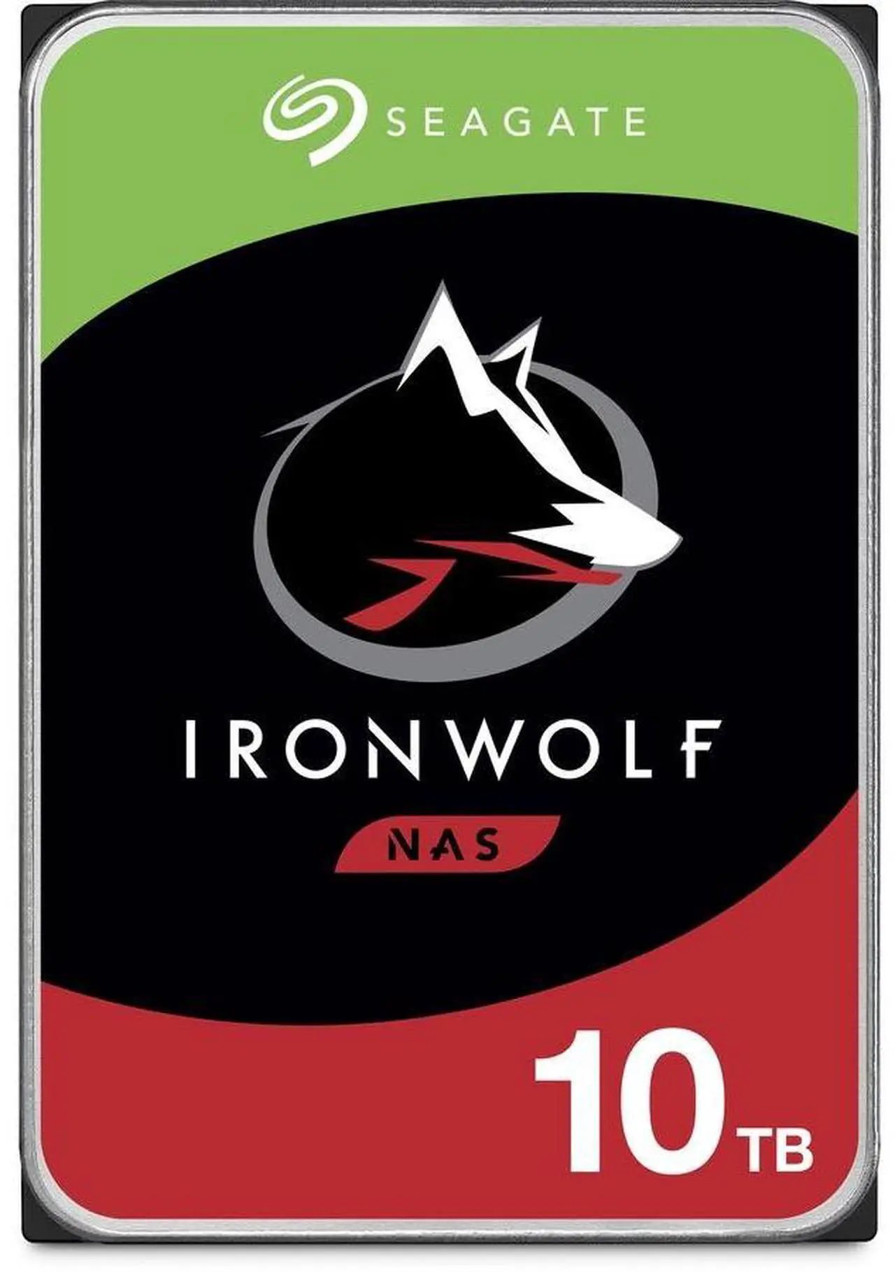 Alt view image 2 of 8 - Seagate IronWolf 10TB NAS Hard Drive 7200 RPM 256MB Cache SATA 6.0Gb/s CMR 3.5" Internal HDD for RAID Network Attached Storage ST10000VN0008