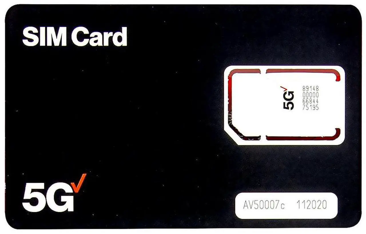 Main image of Verizon 4G/5G Interim Sim Card