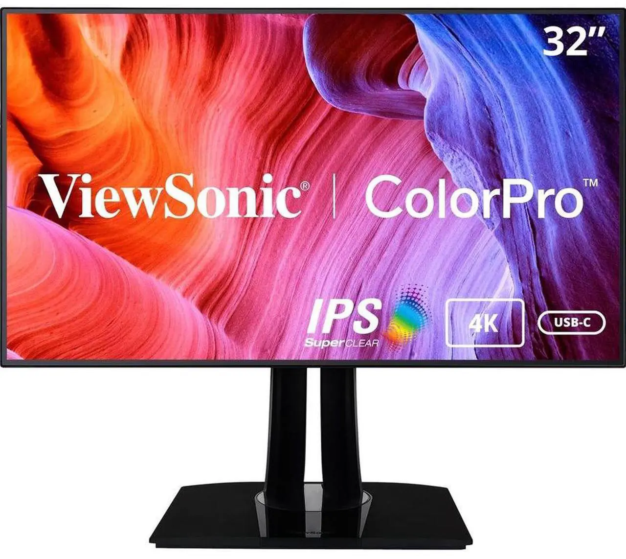 Alt view image 17 of 20 - ViewSonic VP3268a-4K 32 Inch Premium IPS 4K Monitor with Advanced Ergonomics, ColorPro 100% sRGB Rec 709, 14-bit 3D LUT, Eye Care, HDR10 Support, HDMI, USB C, DisplayPort for Professional Home Office