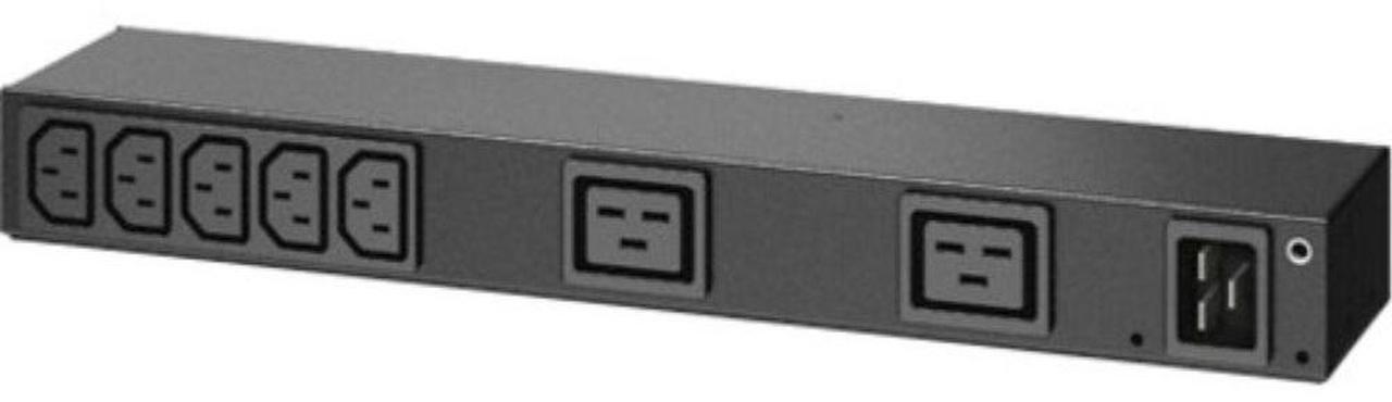 Alt view image 9 of 10 - APC AP6120A Basic Rack Pdu - Power Distribution Unit (Rack-Mountable) - Ac 100-240 V - Input: Iec 60320 C20 - Output Connectors: 9 (Iec 60320 C13, Iec 60320 C19)