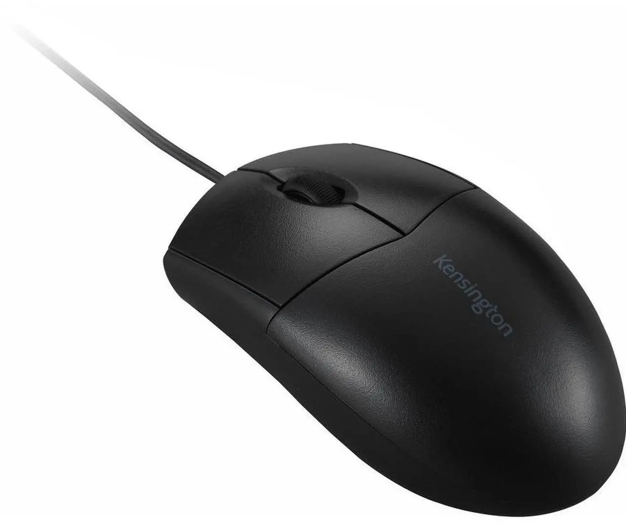 Alt view image 12 of 13 - Kensington Pro Fit Wired Washable Mouse - Rugged - Optical - Cable - Black - USB Type A - 1600 dpi - Scroll Wheel - 3 Button(s) - Symmetrical