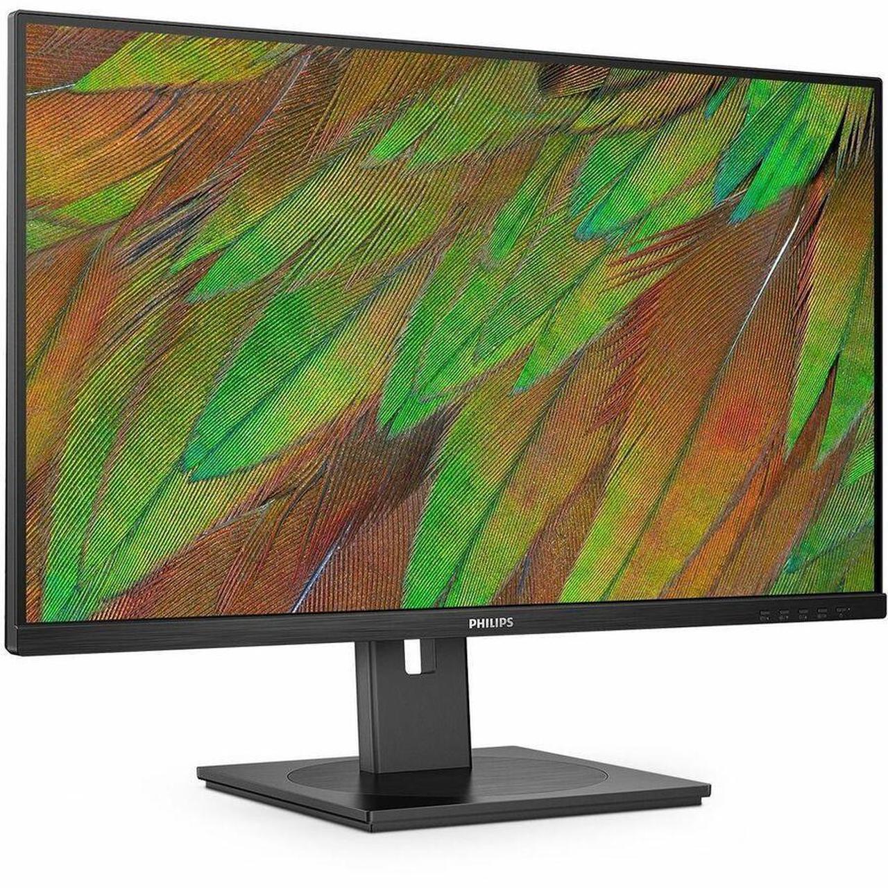 Alt view image 6 of 6 - Philips 32B1U3900 32" Class 4K UHD LED Monitor - 16:9 - Textured Black - 31.5" Viewable - Vertical Alignment - WLED Backlight - 3840 x 2160 - 1.07 Billion Colors - 350 Nit - 4 ms - Speakers