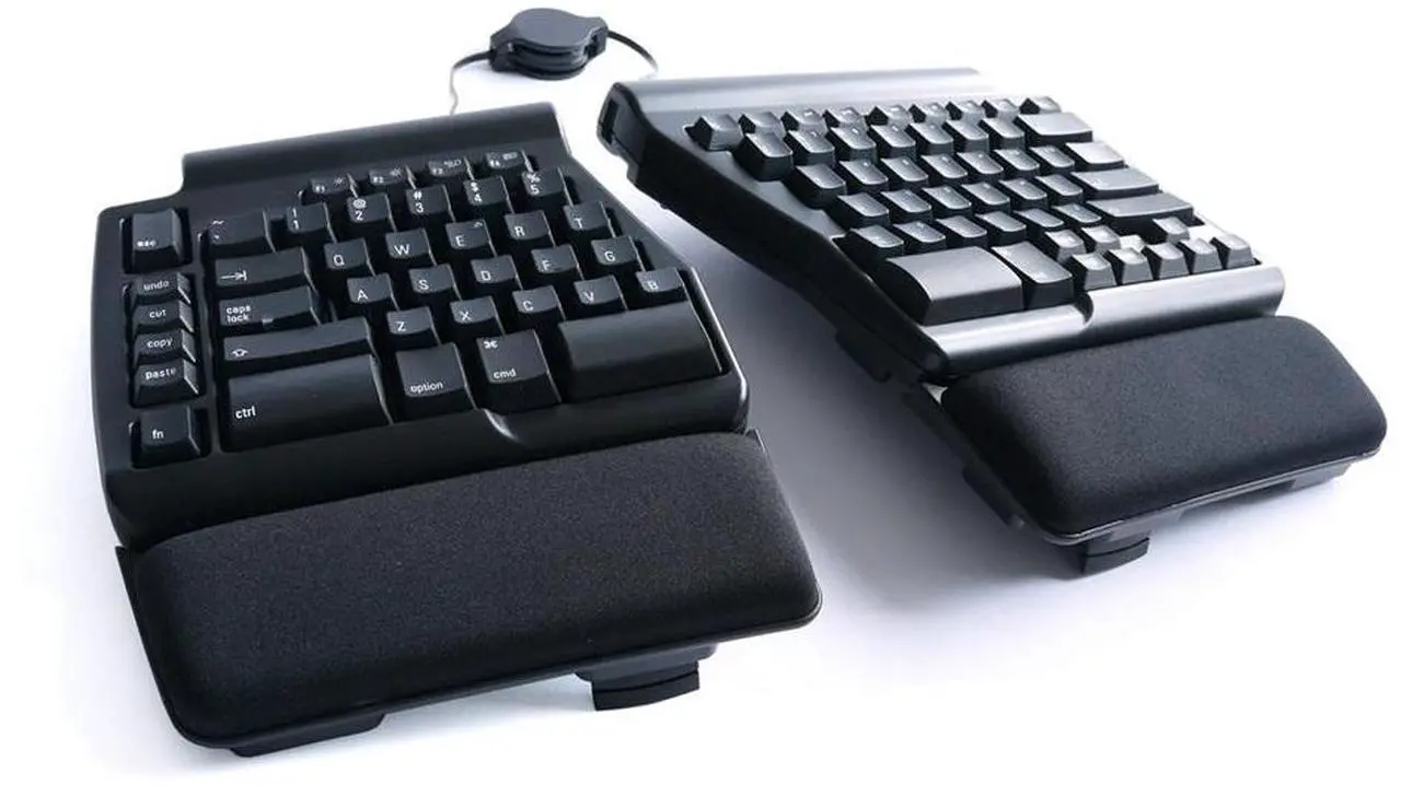Alt view image 2 of 3 - Matias Ergo Pro Keyboard for Mac FK403Q-P