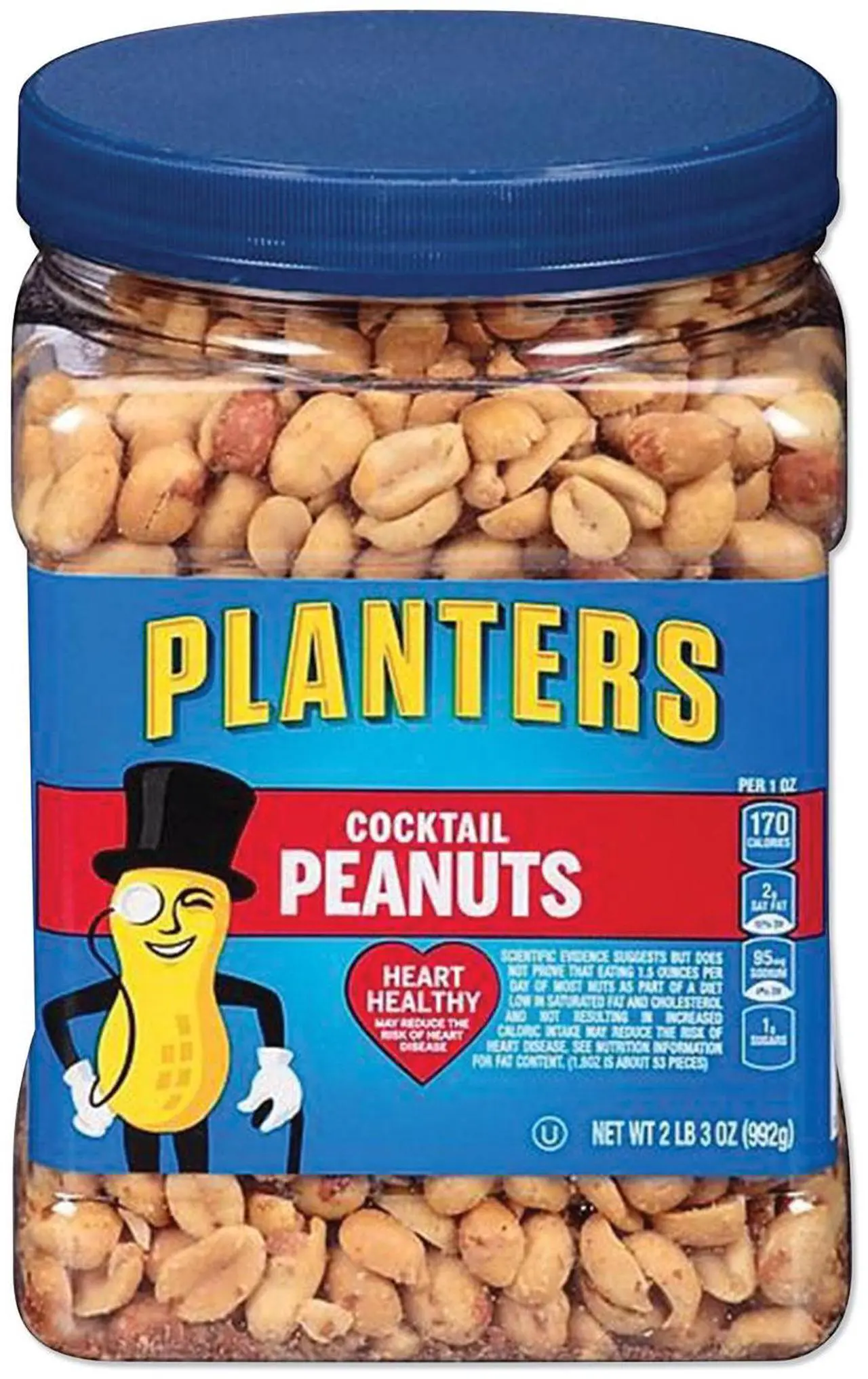 Main image of Cocktail Peanuts Salted 35 oz Canister GEN07615