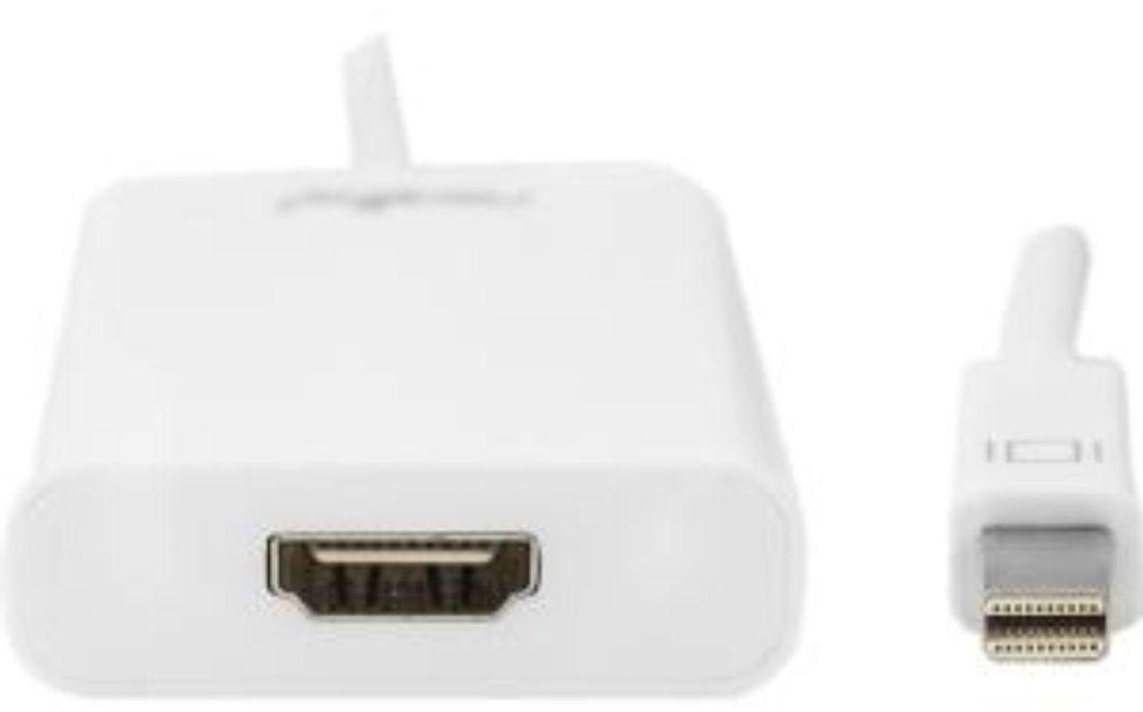 Alt view image 12 of 15 - Rocstor Y10A105-W1 Rocstor Mini DisplayPort/HDMI Audio/Video Adapter - Cable Length: 5.9" - Mini DisplayPort/HDMI for Projector, Monitor, MacBook, MacBook Air, MacBook Pro, Mac mini, Ultrabook,