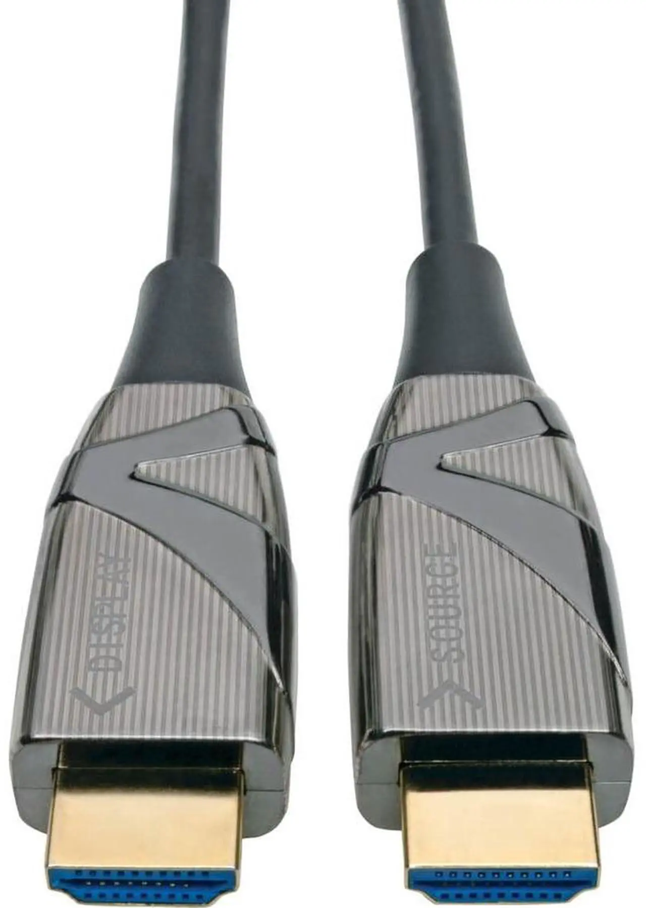 Alt view image 3 of 8 - Tripp Lite Fiber Optic HDMI 2.0 (Active HDMI Cable), High Speed HDMI Cable, 4K, 60Hz, 4:4:4, 18 Gbps, 20 m. (65 ft.) Black (P568-20M-FBR)