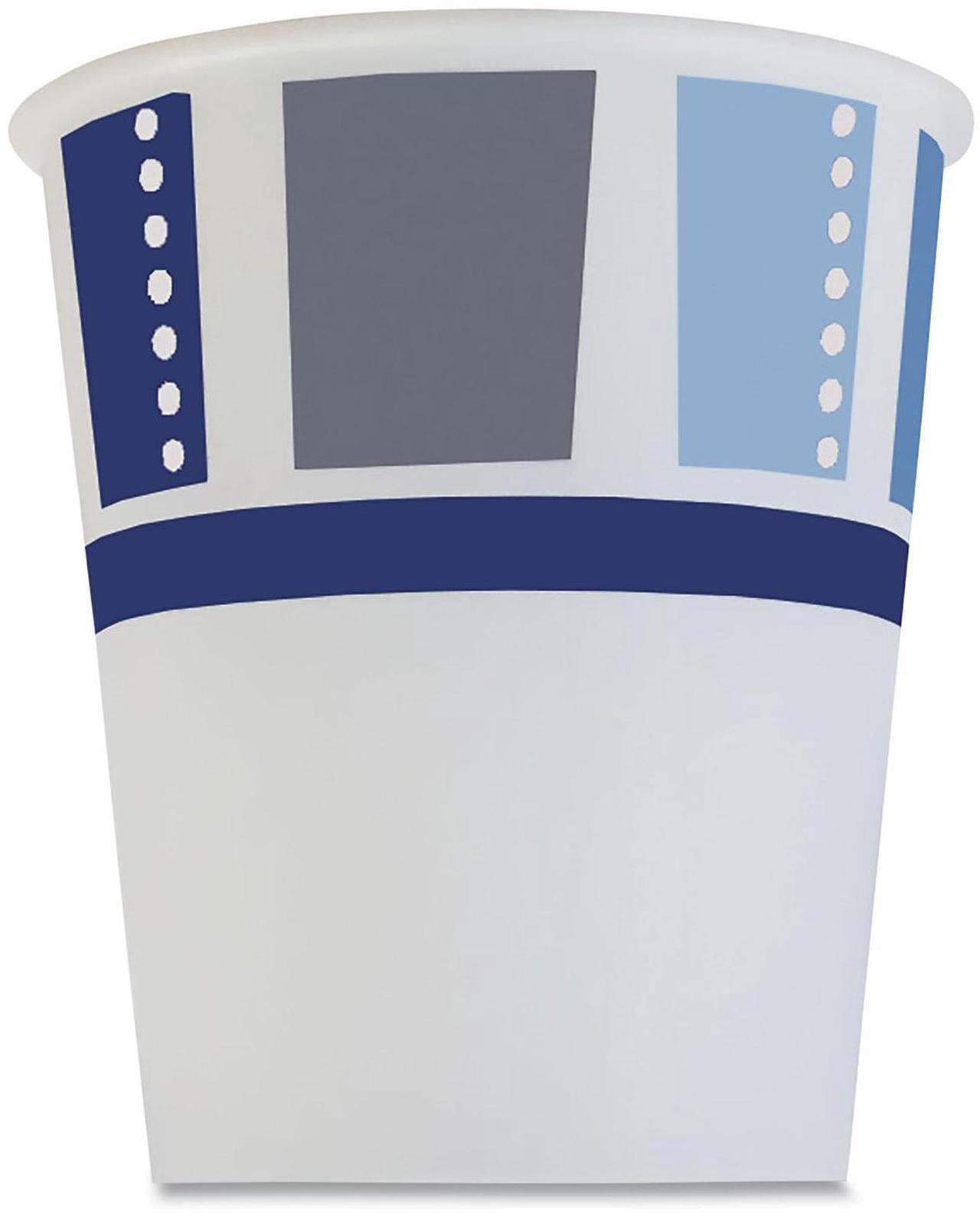 Alt view image 2 of 2 - Heavy Duty Cold Cups 3 oz Paper Modernware Design 2400/Carton DC3MW012200AMB
