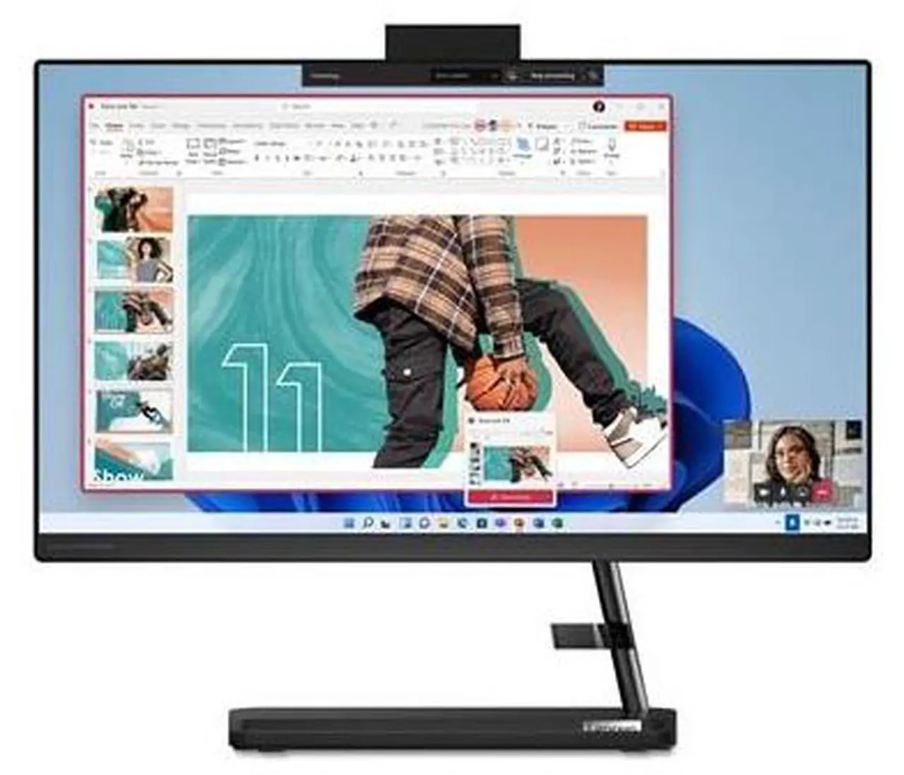 Main image of Lenovo IdeaCentre AIO 3i - (2023) - All in One Desktop - PC Computer - Mouse & Keyboard Included - 21.5" FHD Display - Windows 11-8GB Memory - 256GB Storage - Intel Core i3-1215U