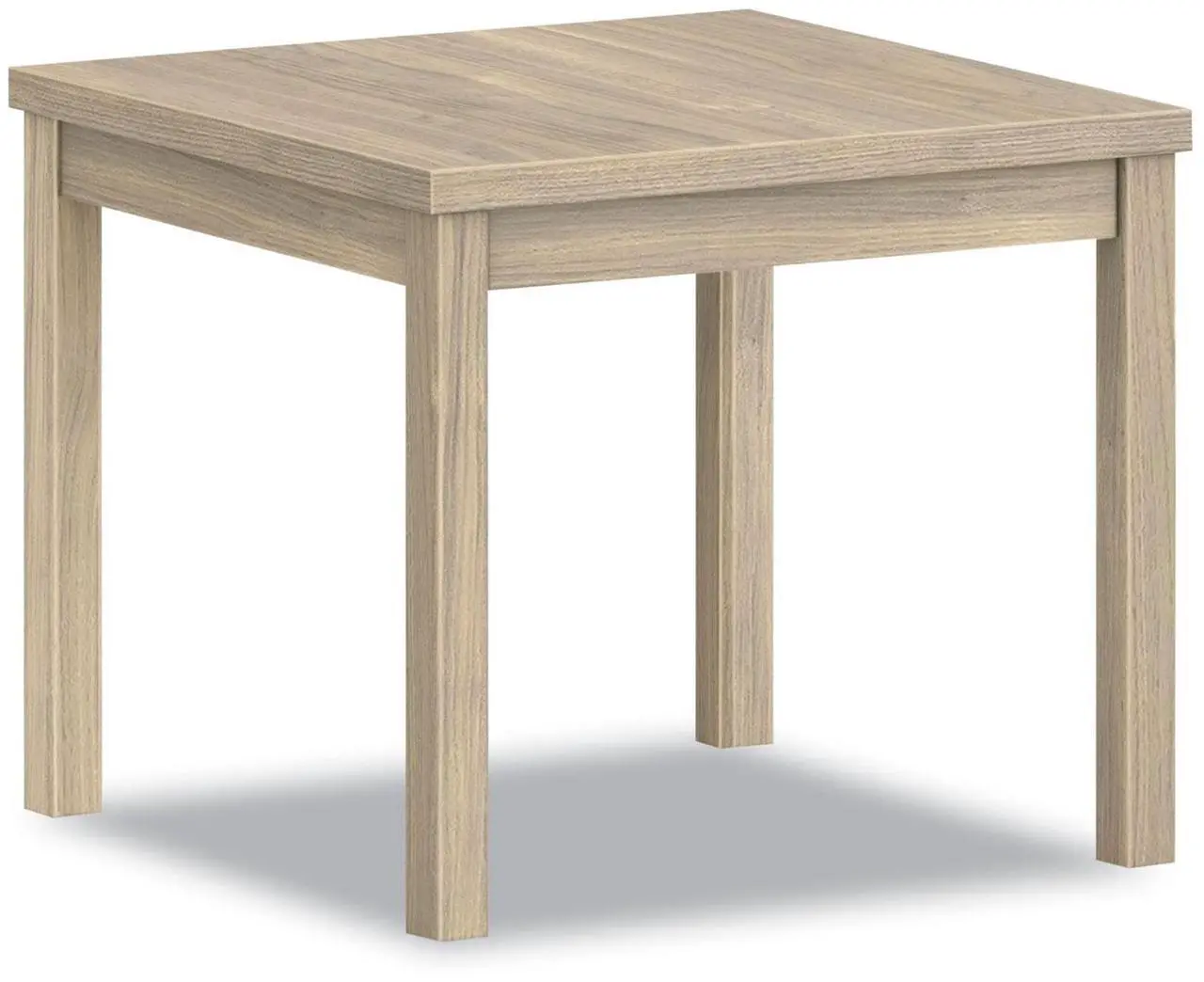 Alt view image 2 of 2 - HON 80000 Series 24"W x 24"D x 20"H Laminate Corner Table, Kingswood Walnut