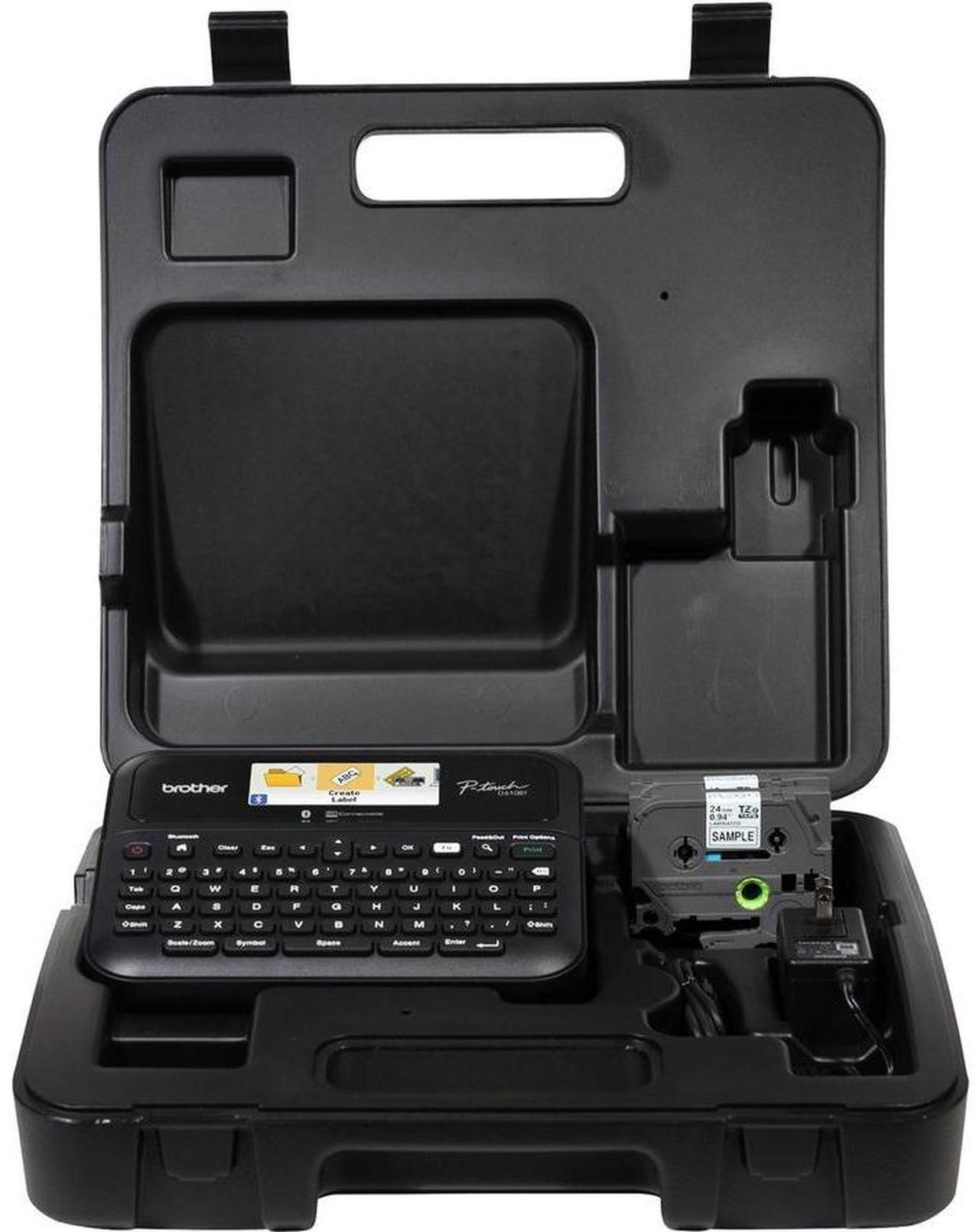 Main image of Brother P-touch Business Professional Connected Label Maker with Case PTD610BTVP