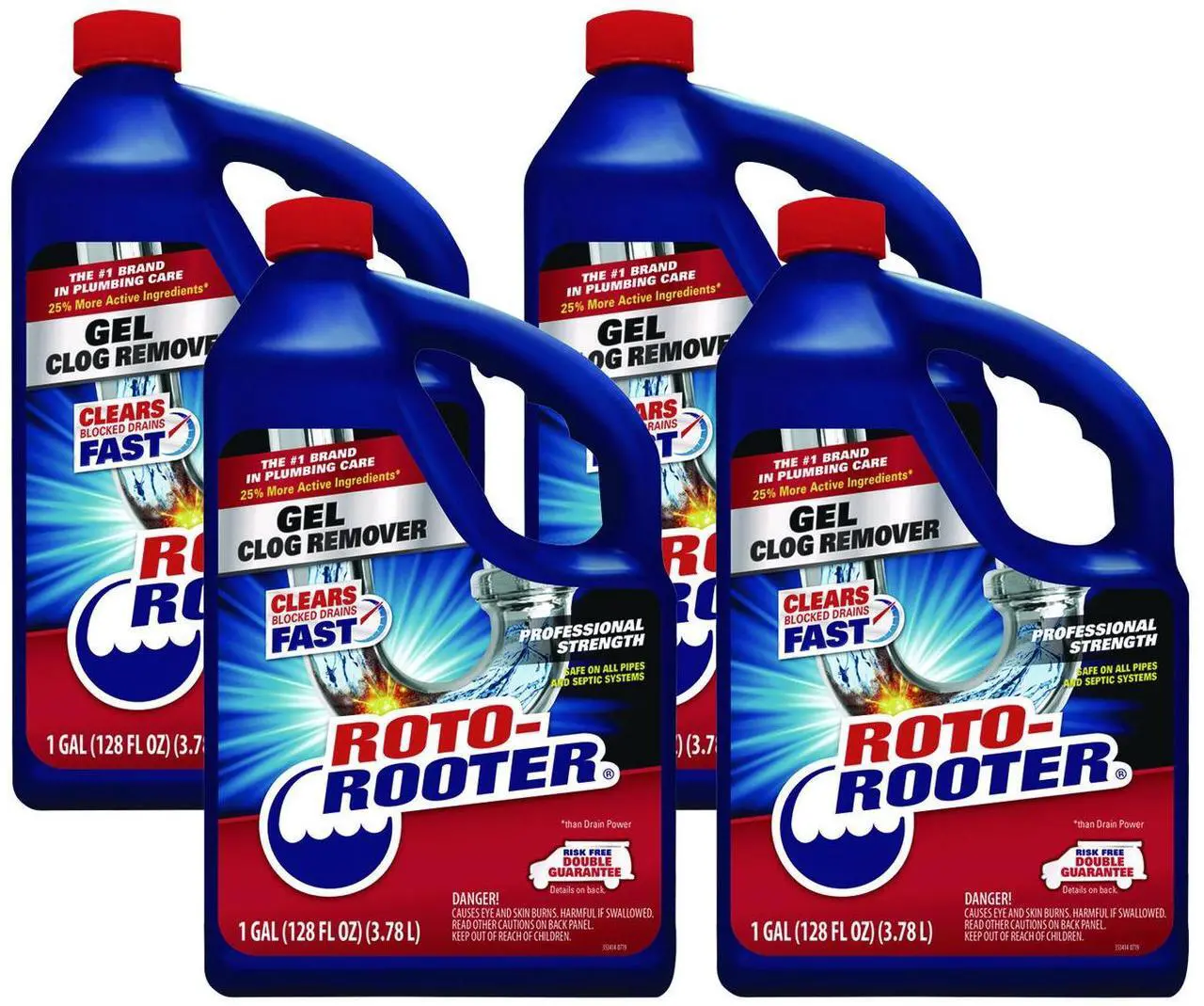 Alt view image 2 of 3 - Gel Clog Remover 1 gal Bottle 4/Carton 351399