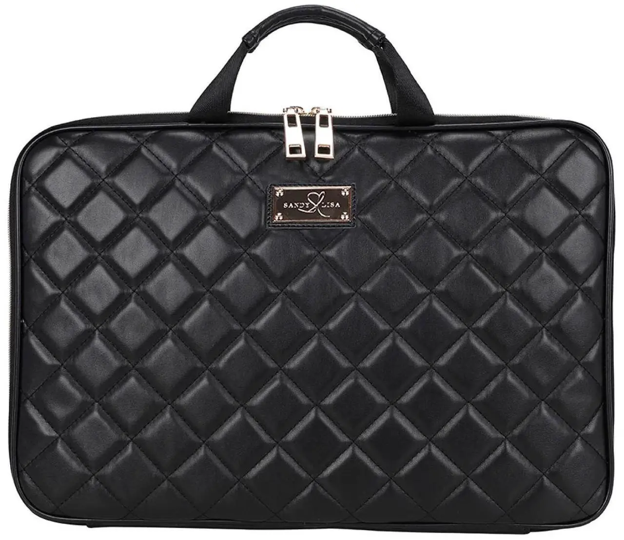 Alt view image 9 of 9 - Sandy Lisa St. Tropez Carrying Case (Sleeve) for 14" Notebook - Scratch Resistant - 10.6" Height x 15.5" Width x 0.8" Depth - Female