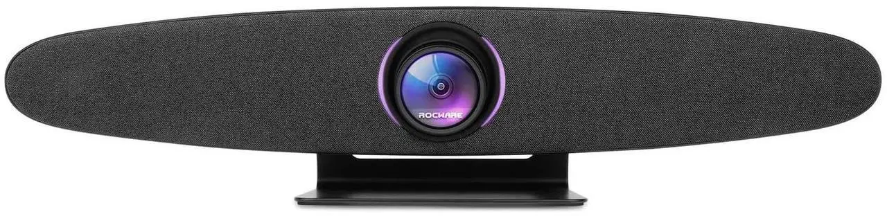 Alt view image 10 of 16 - ROCWARE RC10 Video Conferencing Camera - USB 3.0 Type C - 4K - 3840 x 2160 Video - CMOS Sensor - 121° Angle - Wall - 5x Digital Zoom - Microphone - Wireless LAN - TV - PTZ, Plug & Play, Bu