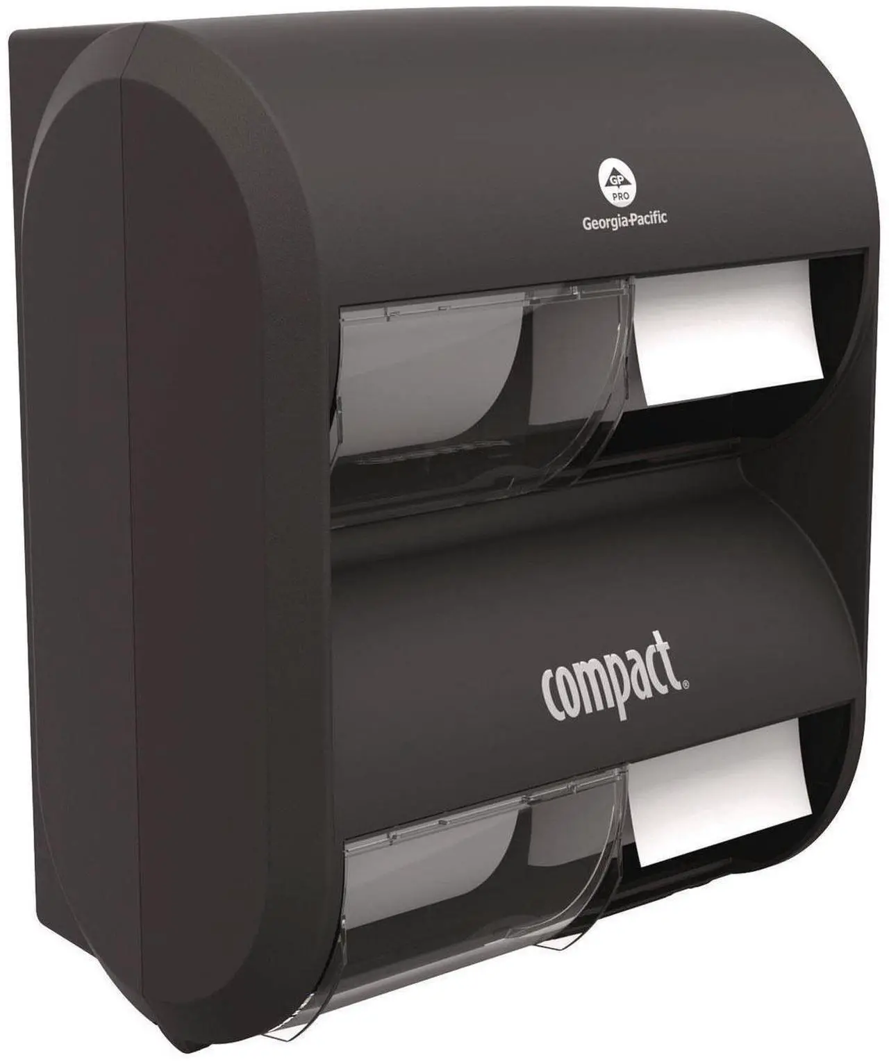 Main image of COMPACT 4-ROLL Quad Plus CORELESS HIGH-Capacity Toilet Paper Dispenser