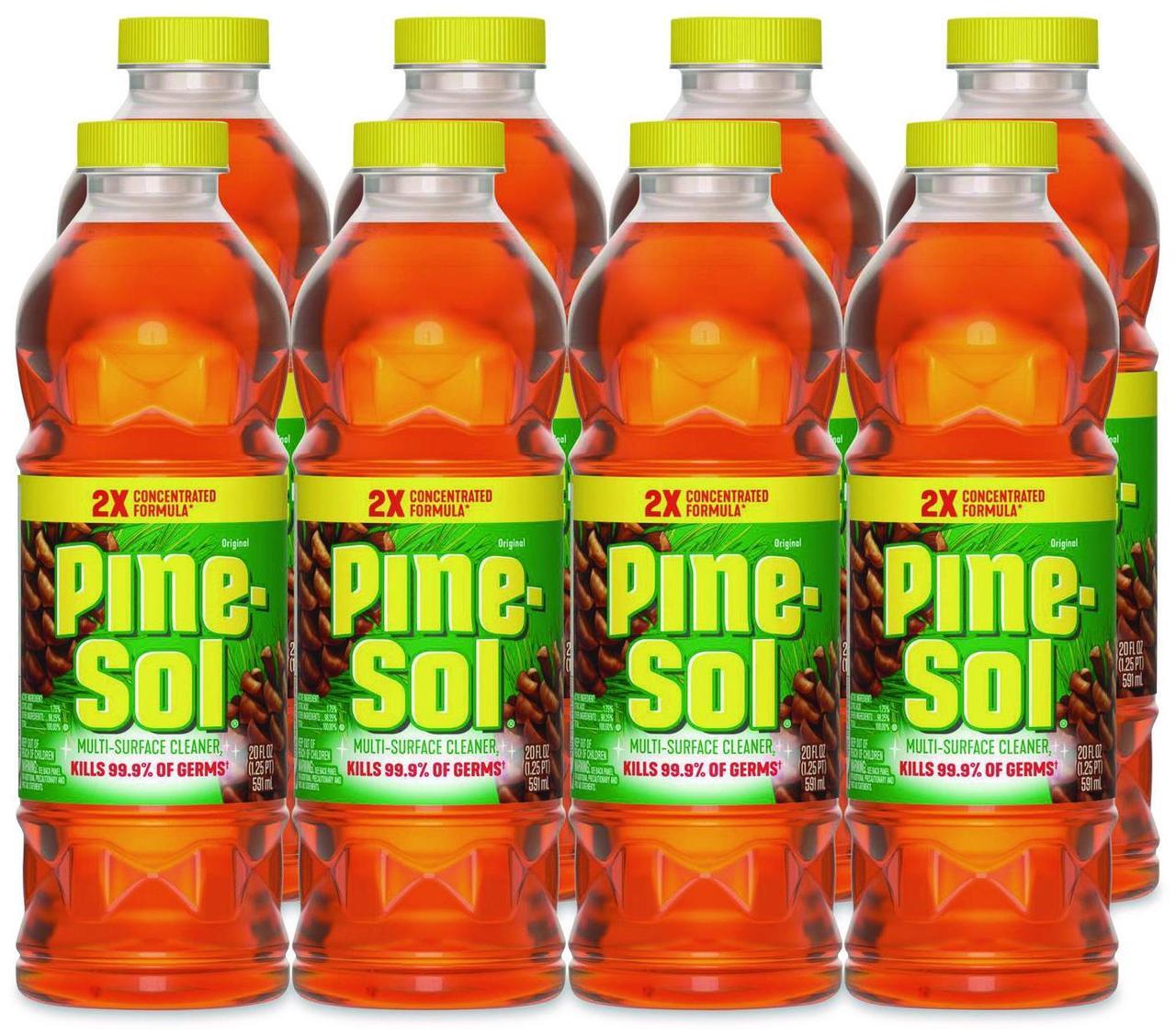 Main image of Multi-Surface Cleaner Disinfectant Concentrated Pine Scent 20 oz Bottle 8/Carton