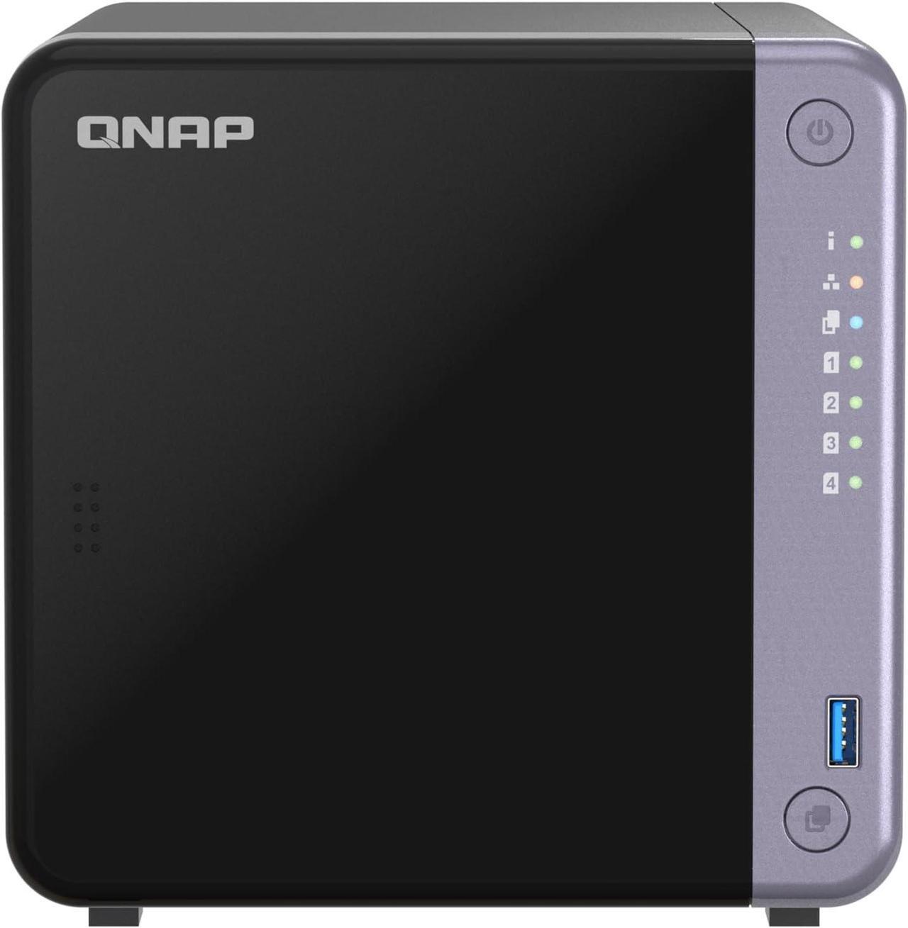Main image of QNAP TS-432X-4G-US 4 Bay 10GbE Desktop NAS with ARM Alpine AL524 Quad-core Processor and 4 GB DDR4 RAM (Diskless)