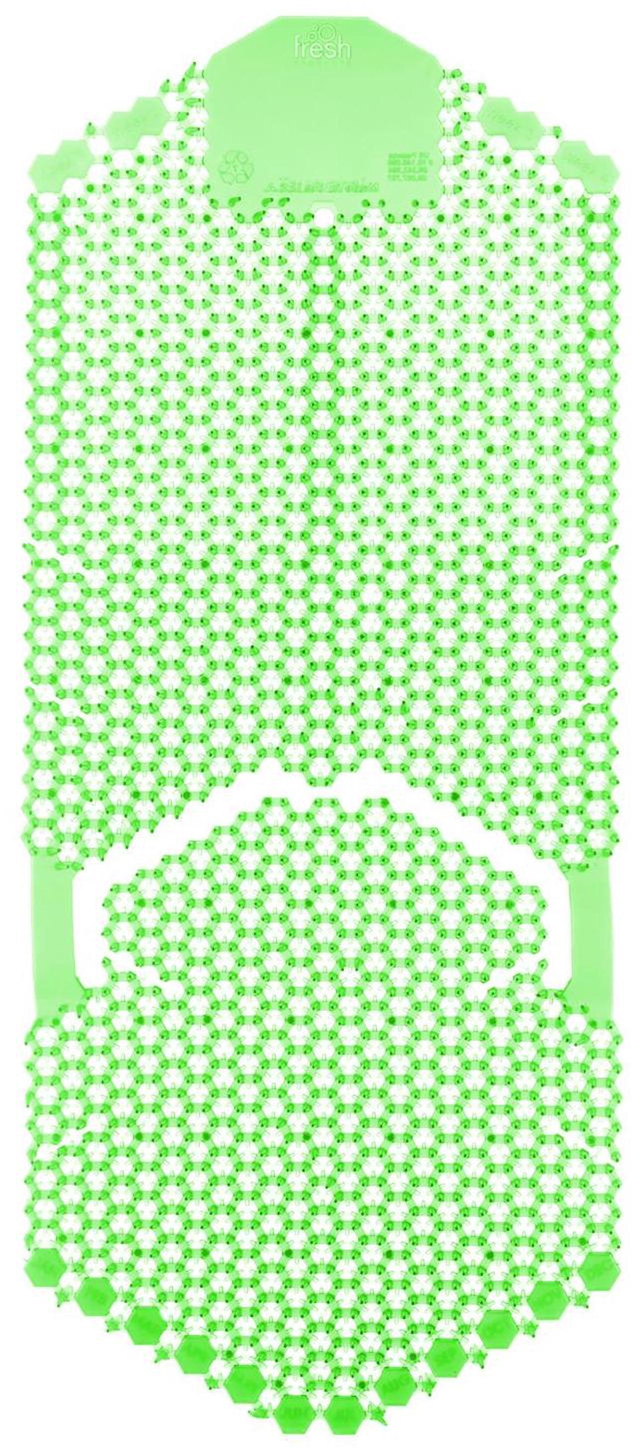 Main image of Tsunami Urinal Screen Cucumber Melon 5.22 oz Green 6/Carton TSUF006I006I02