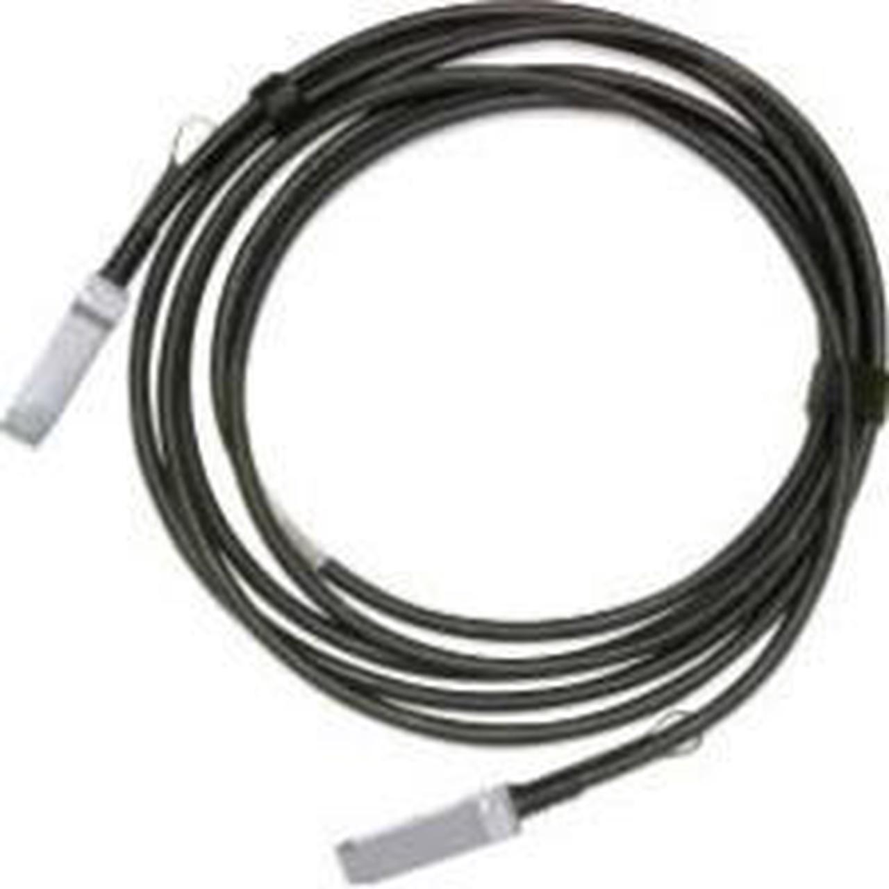 Main image of Mellanox Passive Copper Cable IB EDR QSFP28 2m Black MCP1600E002E30