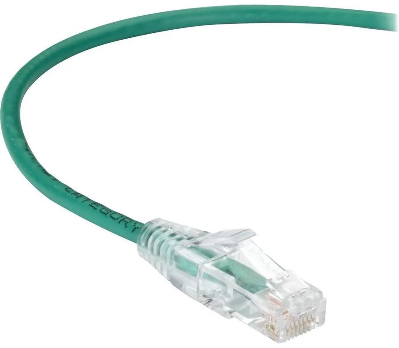 Main image of Black Box Slim-Net 12ft RJ-45 M/M Cat6 Patch Cable Green