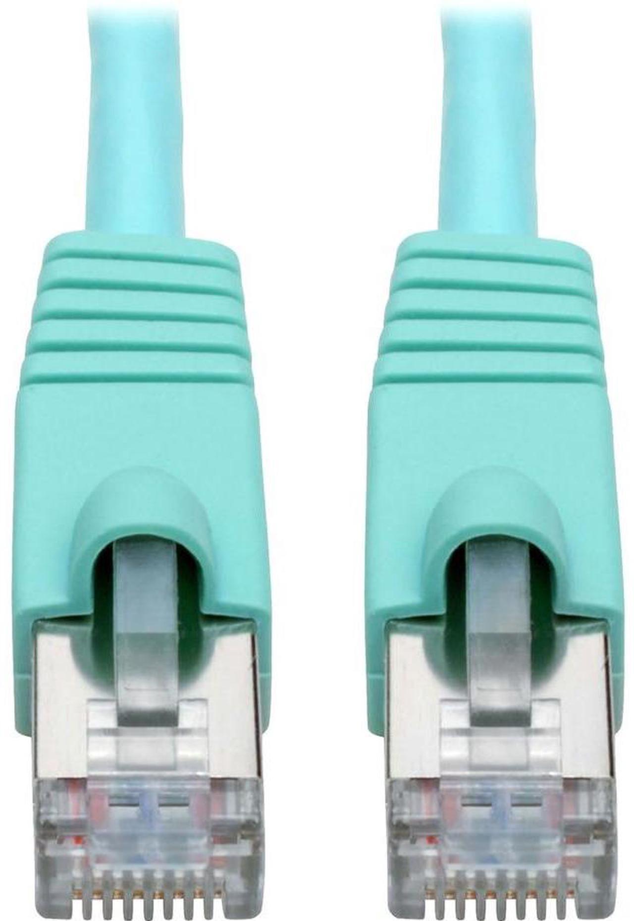 Alt view image 2 of 13 - Tripp Lite N262-030-AQ Cat.6a STP Patch Network Cable
