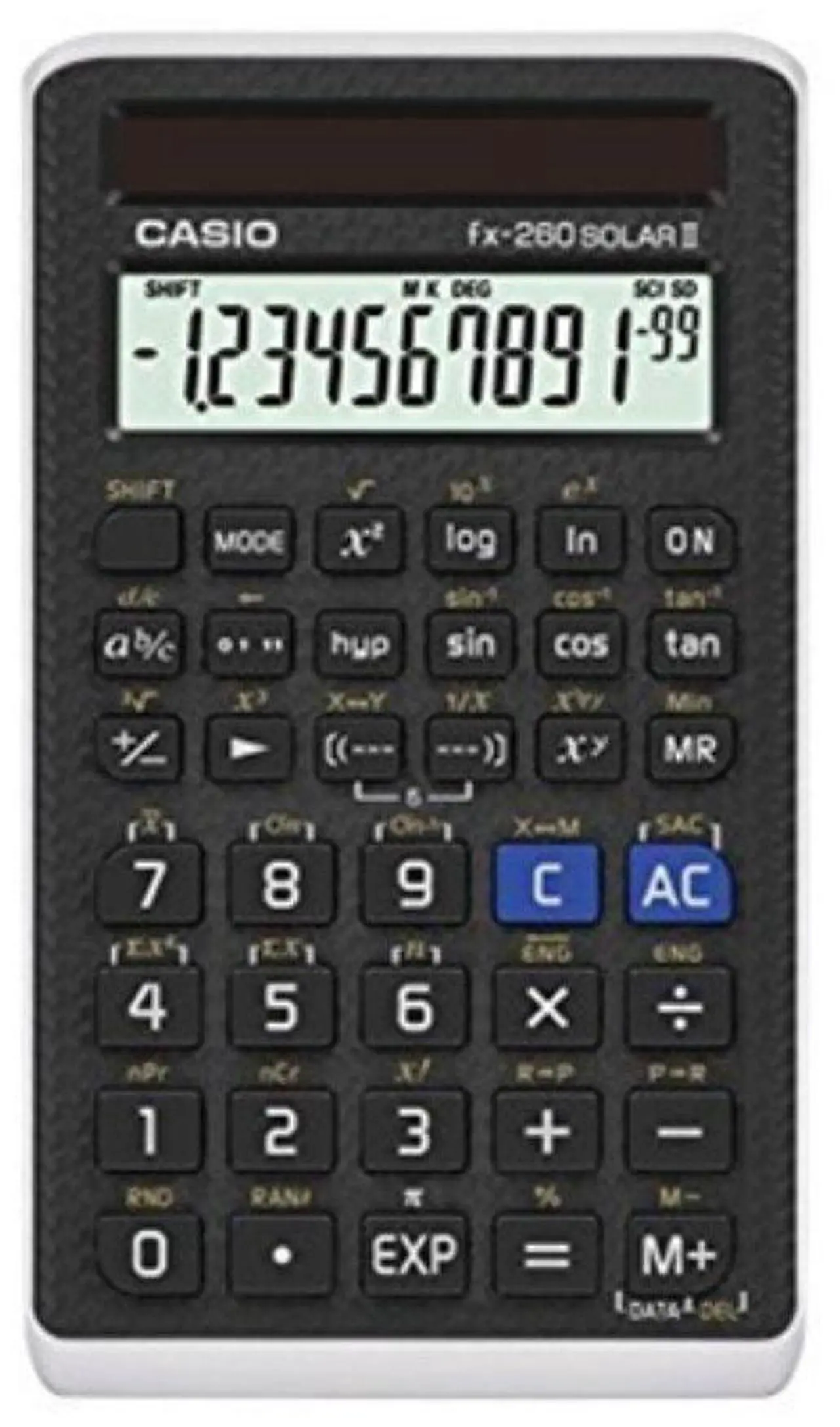 Alt view image 8 of 16 - Casio FX260SLRII Fx-260 Solar All-Purpose Scientific Calculator, 12-Digit Lcd