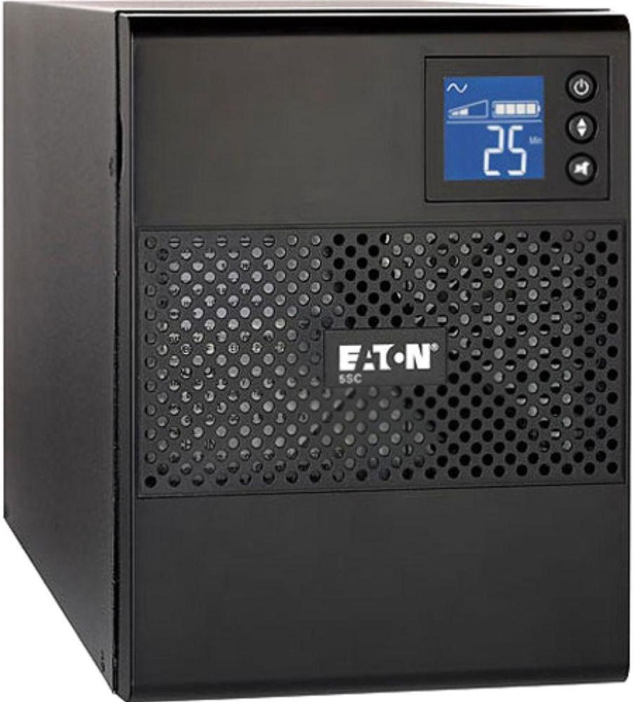 Eaton 5SC1500 Tower - UPS 1080W / 1500VA 120V 5-15P Input; (8) 5-15R Output