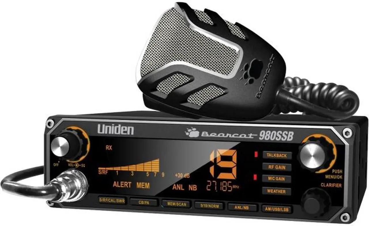 Alt view image 2 of 15 - UNIDEN BEARCAT980 CB RADIO SSB USB LSB NOISE CANCEL