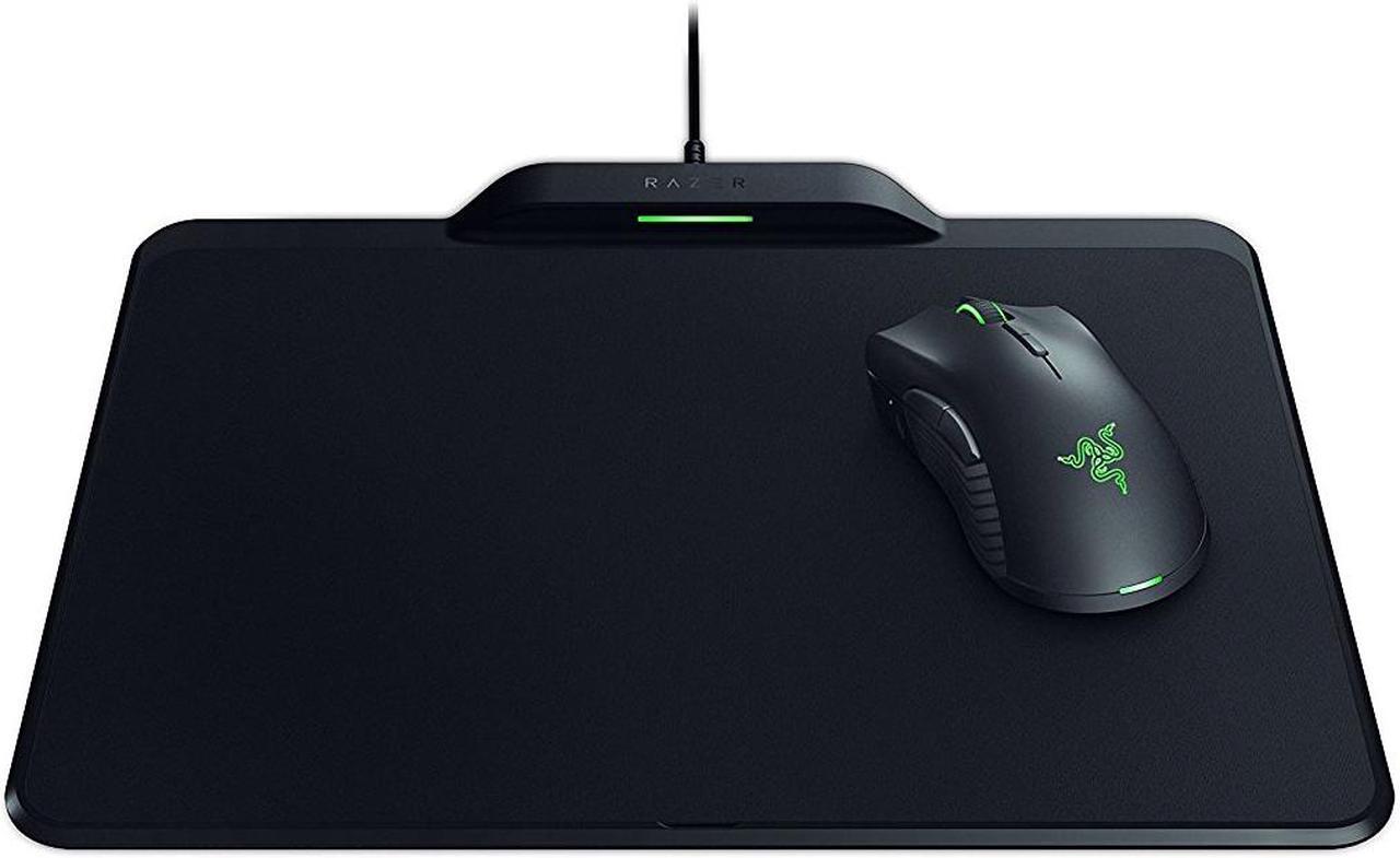 Alt view image 6 of 15 - RAZER Mamba Gaming Mouse + Firefly Gaming Mouse Pad with HYPErFLUX Wireless Power Technology - Black