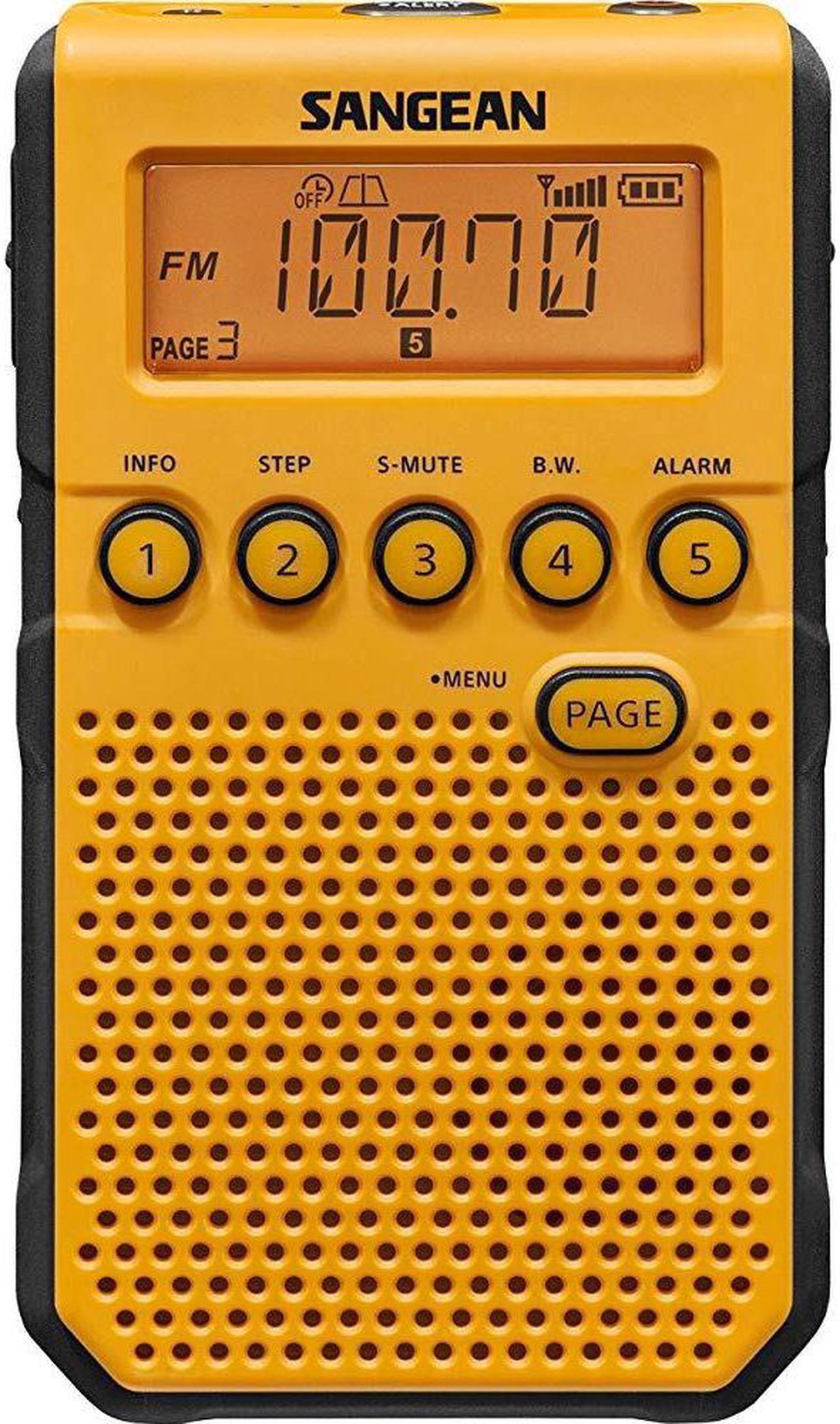 Alt view image 2 of 14 - Sangean - DT-800YL - Sangean DT-800YL Weather & Alert Radio - with Weather Disaster, Child Abduction Emergency (Amber