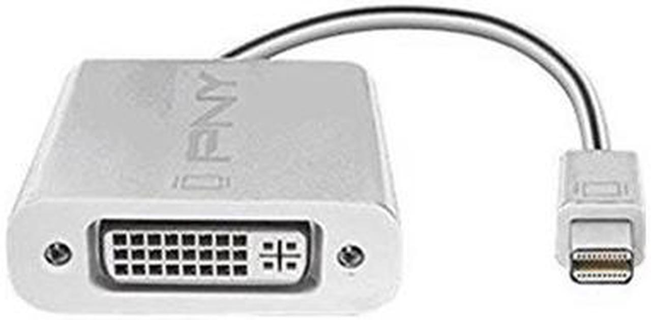Alt view image 3 of 4 - PNY Mini DisplayPort t DisplayPort Adapter CB Single Pack (MDP-DP-SINGLE-PCK)