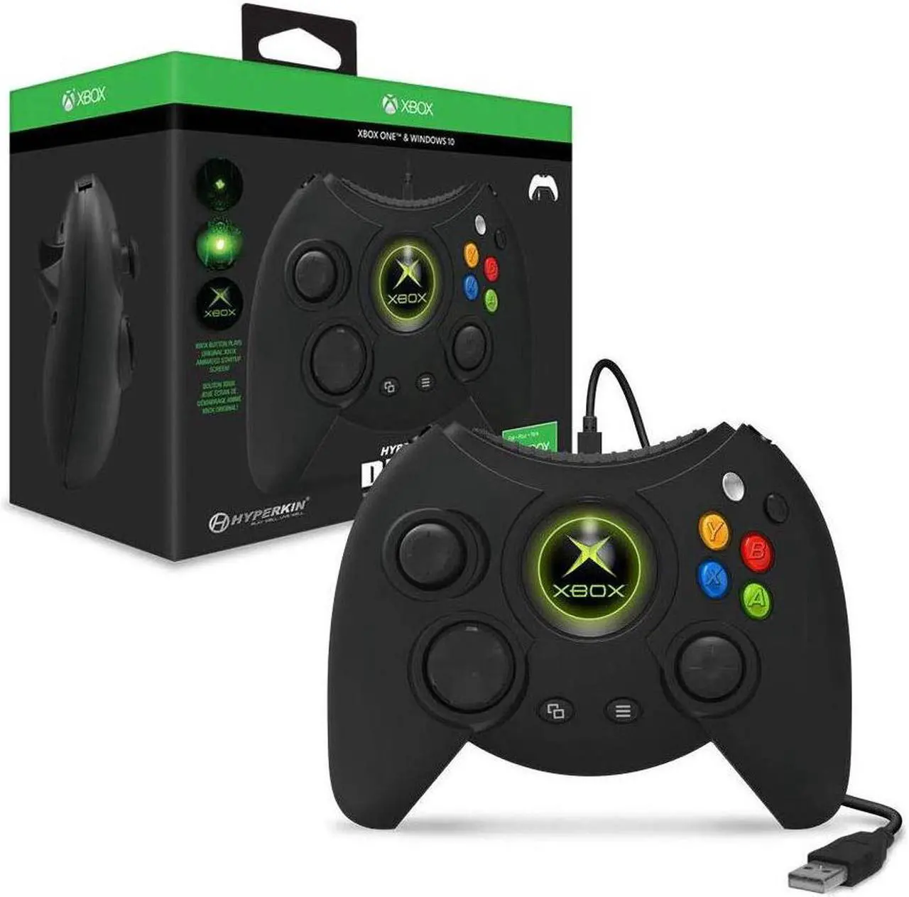 Main image of Hyperkin Duke Wired Controller for Xbox One / Windows 10 - Black