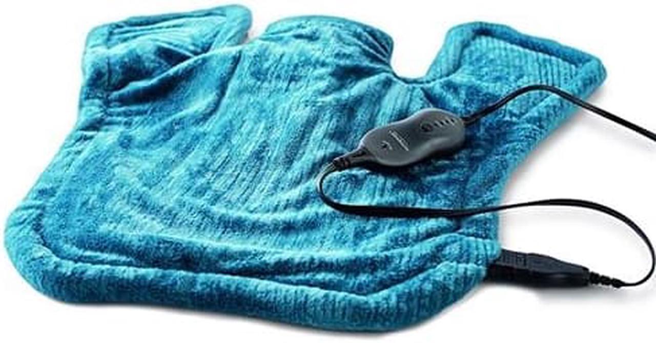 Alt view image 6 of 6 - Sunbeam XL Renue® Heat Therapy Wrap, Blue