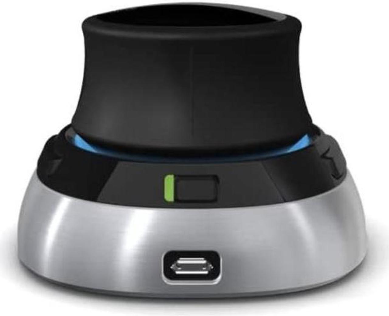 Alt view image 8 of 20 - 3Dconnexion SpaceMouse 3DX-700066 3D Mouse Black/Silver