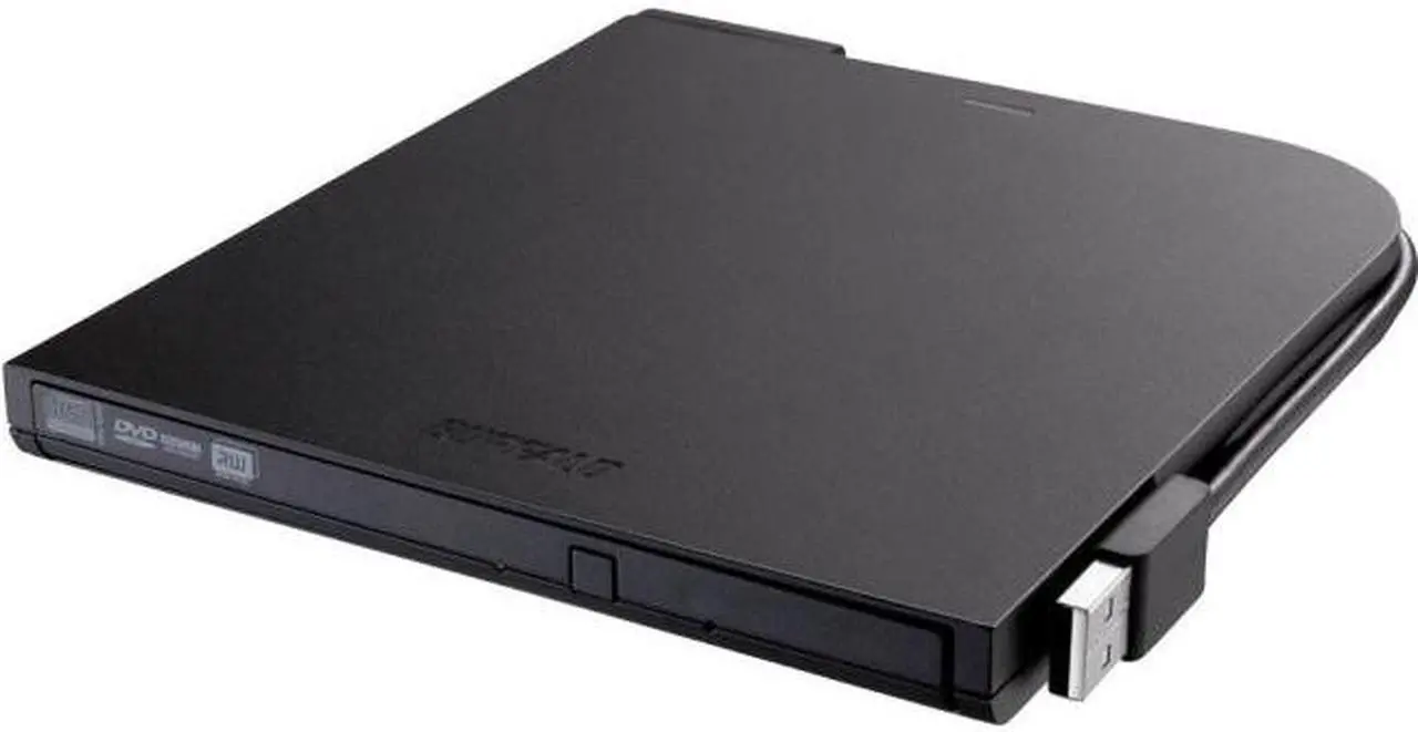 Alt view image 8 of 14 - Buffalo  DVSM-PT58U2VB  Portable USB 2.0 DVD Writer
