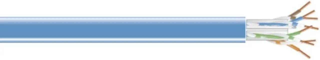 Alt view image 4 of 7 - CAT5e Value Line Solid Bulk Cable, CM, 1000-ft. (304.8-m), Blue
