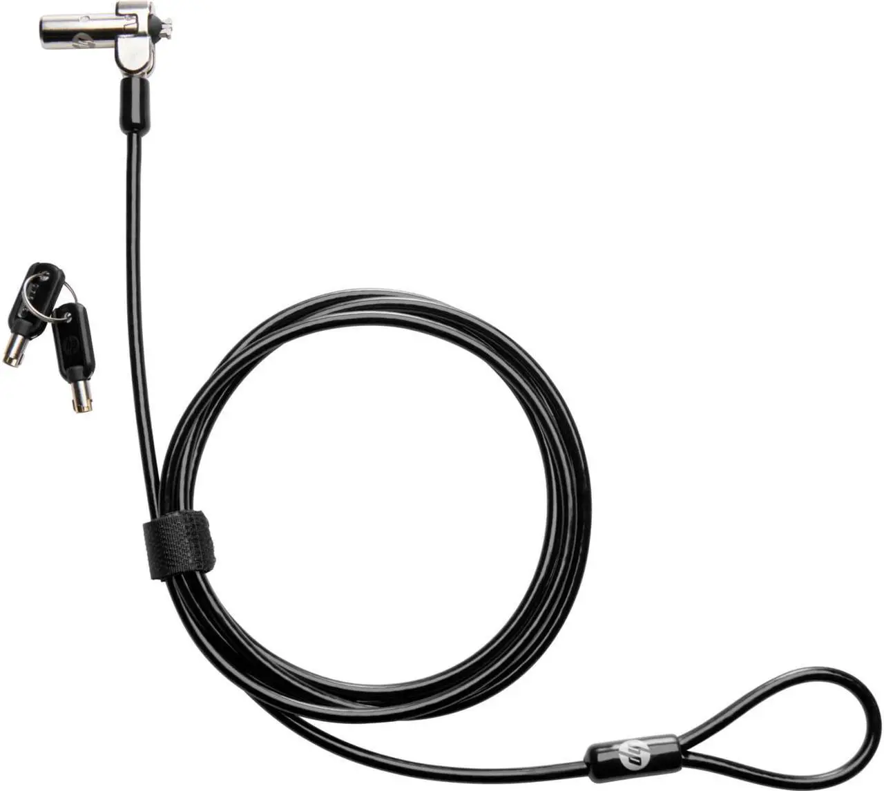 Alt view image 2 of 2 - HP 1AJ40AA 6ft Nano Master Keyed Cable Laptop Lock