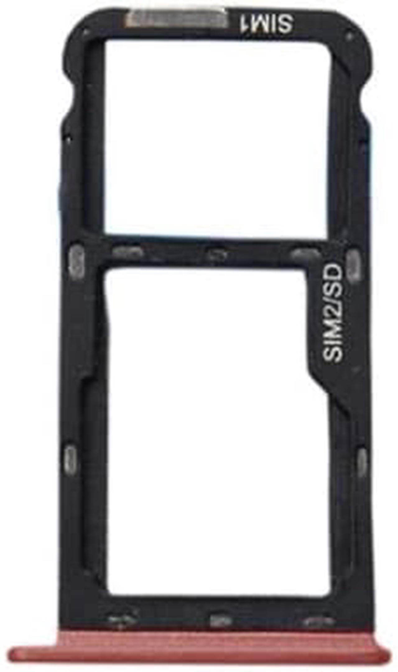 Main image of SIM Tray Holder SD Card Reader Slot Adapter for Meizu M5C (Pink)