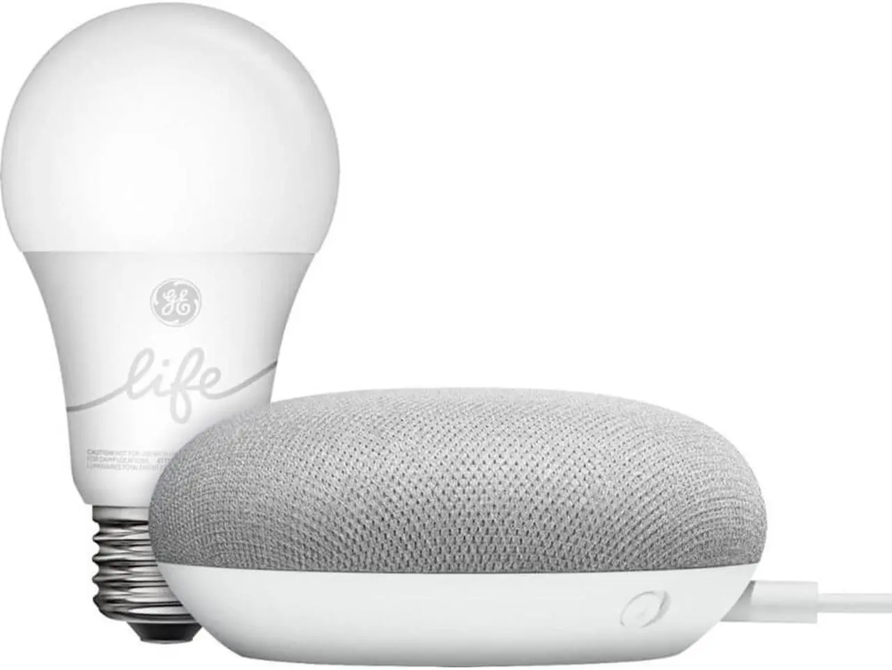 Alt view image 3 of 6 - Google GA00518-US Smart Light Starter Kit with Google Assistant, White
