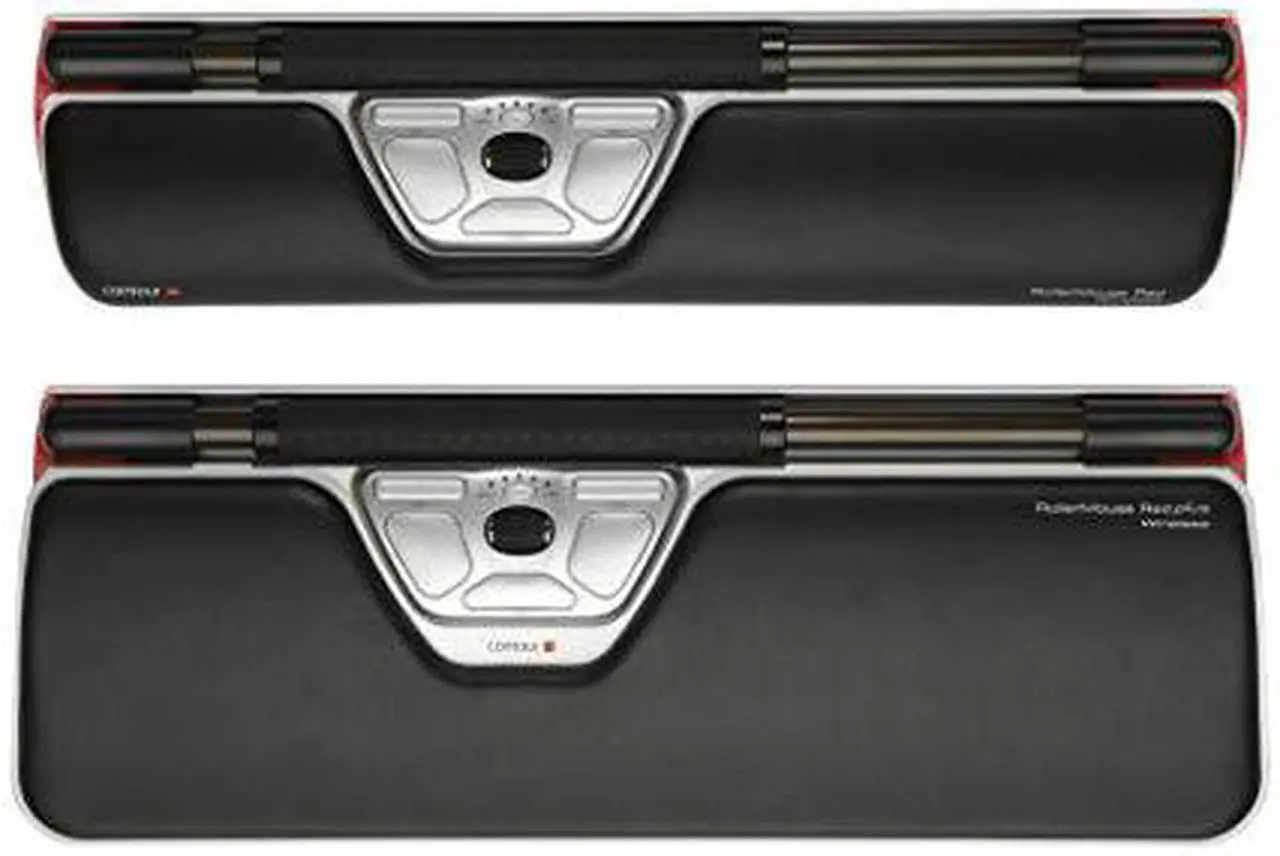 Alt view image 2 of 20 - Contour Design Contour RollerMouse RM-RED-WL Wireless Rollerbar Mouse Black
