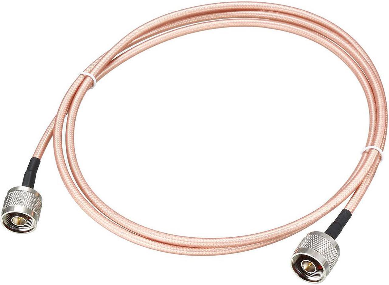 Low Loss RF Coaxial Cable Connection Coax Wire RG-142 N Male to N Male 183cm