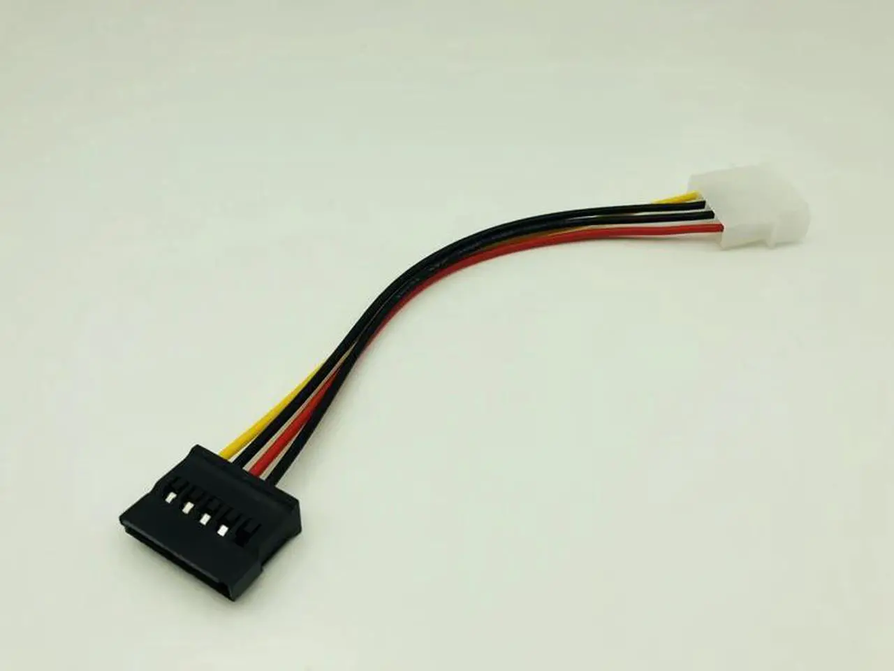 Main image of IDE to Serial ATA SATA HDD Hard Drive Power Adapter Cable SATA Power Cable Cord 15Pin SATA to 4Pin IDE Power for BTC Mining