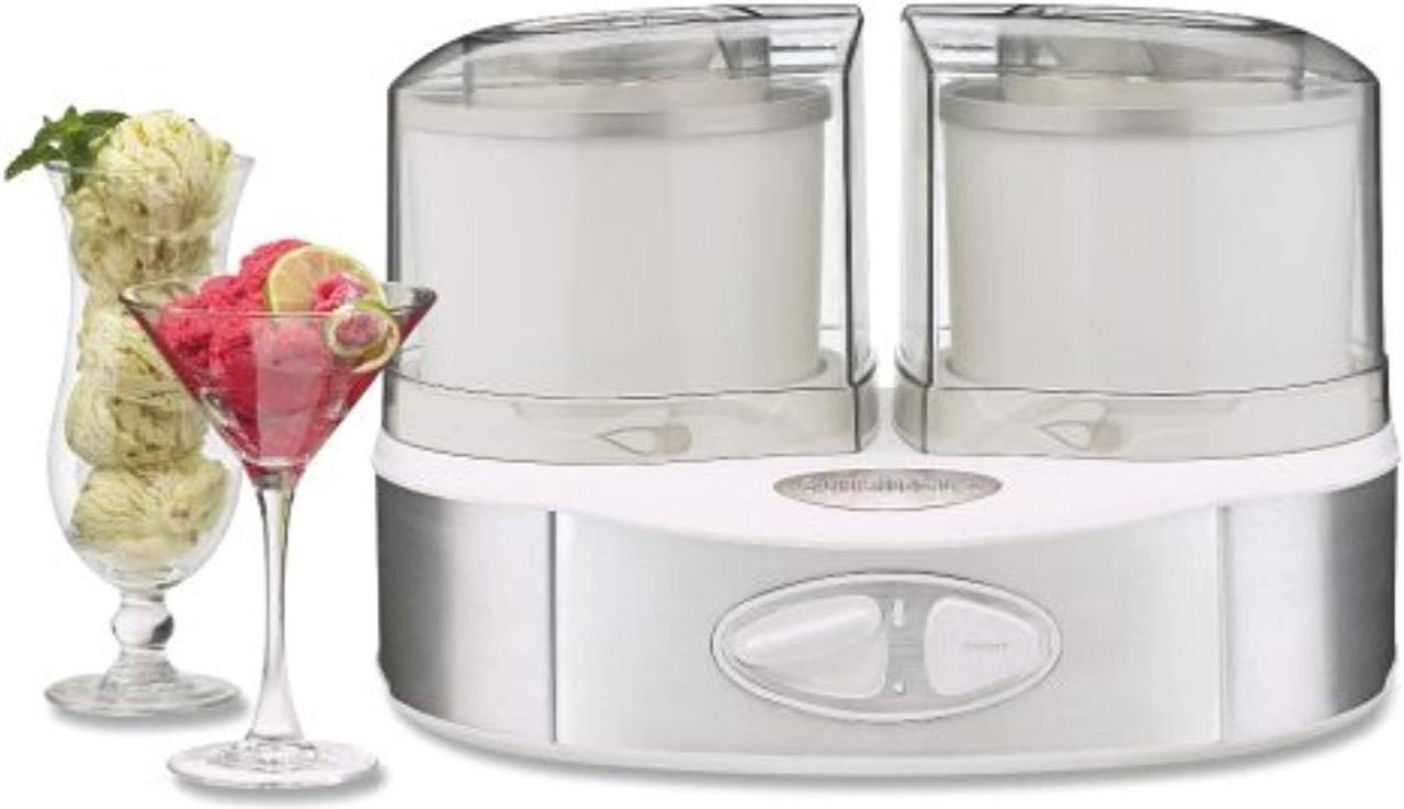 Main image of cuisinart ice-40 flavor duo frozen yogurt-ice cream & sorbet maker